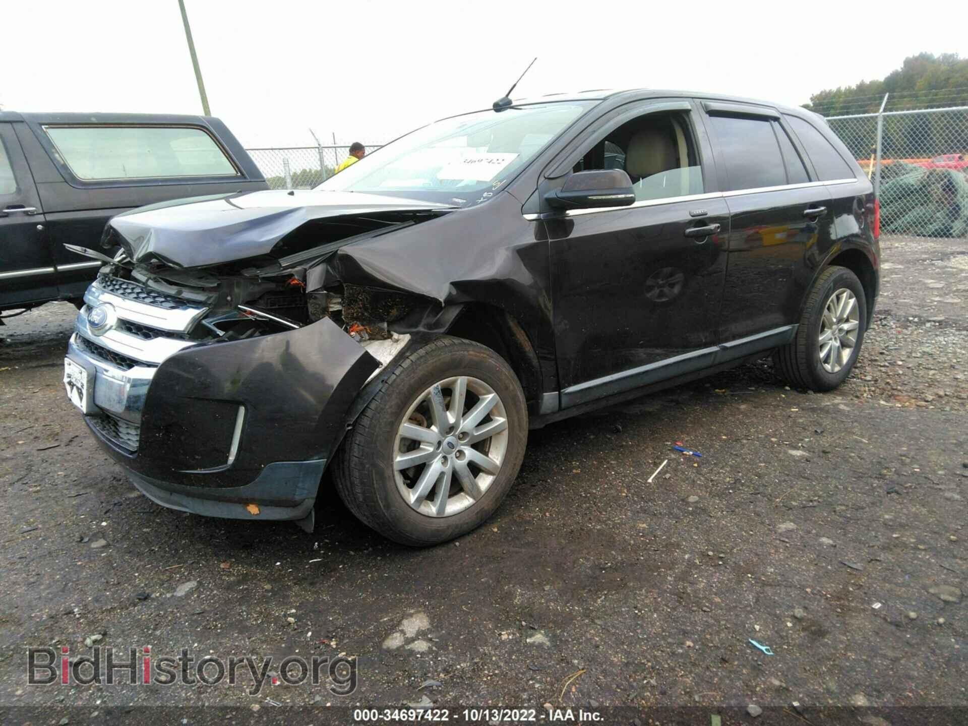 2014 FORD EDGE - VIN: 2FMDK3KC9EBB16559 - Фото 2