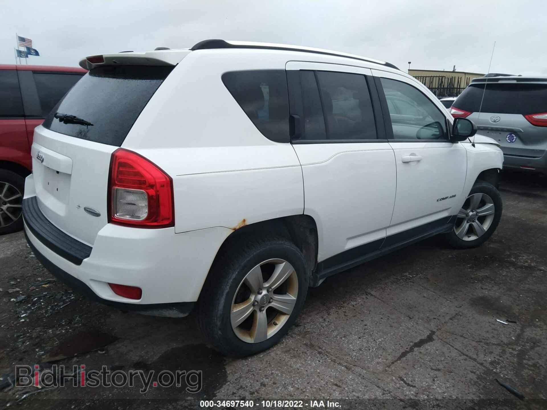 2012 JEEP COMPASS - VIN: 1C4NJDEB8CD564447 - Фото 4
