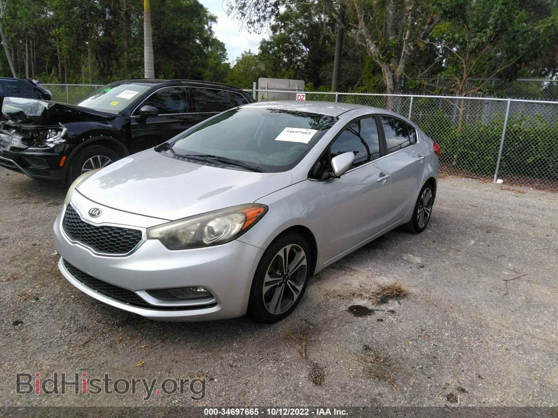 2014 KIA FORTE - VIN: KNAFX4A8XE5117450 - Фото 2