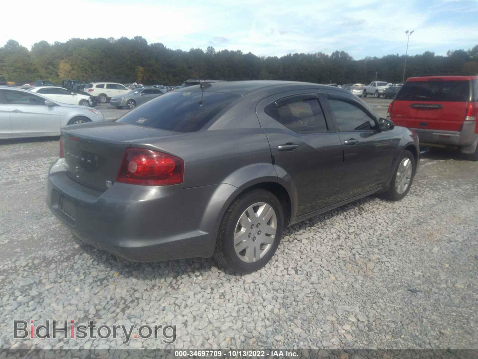 2013 DODGE AVENGER - VIN: 1C3CDZAB3DN630419 - Фото 4
