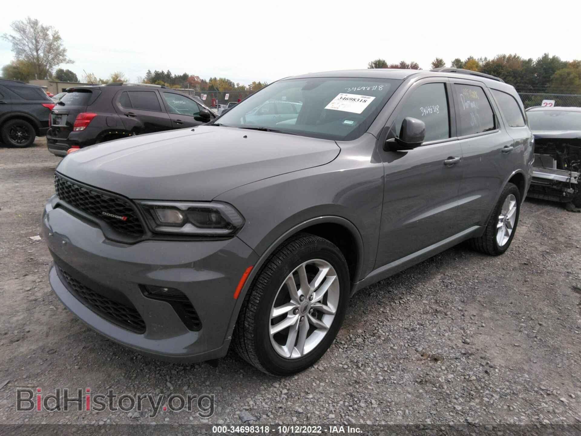 2021 DODGE DURANGO - VIN: 1C4RDJDG4MC725209 - Фото 2