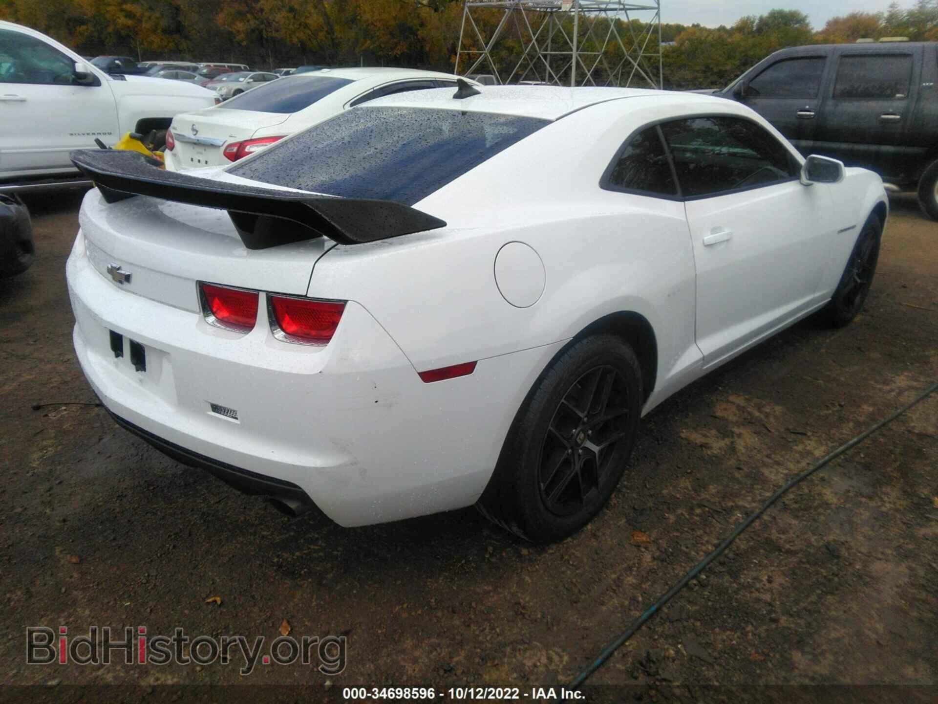 2011 CHEVROLET CAMARO - VIN: 2G1FA1ED7B9126074 - Фото 4