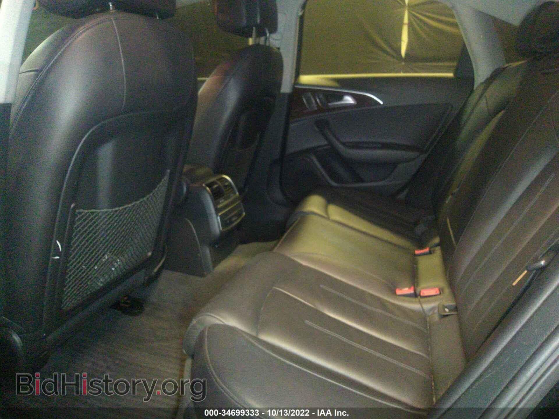 2013 AUDI A6 - VIN: WAUGFAFC7DN083145 - Фото 8