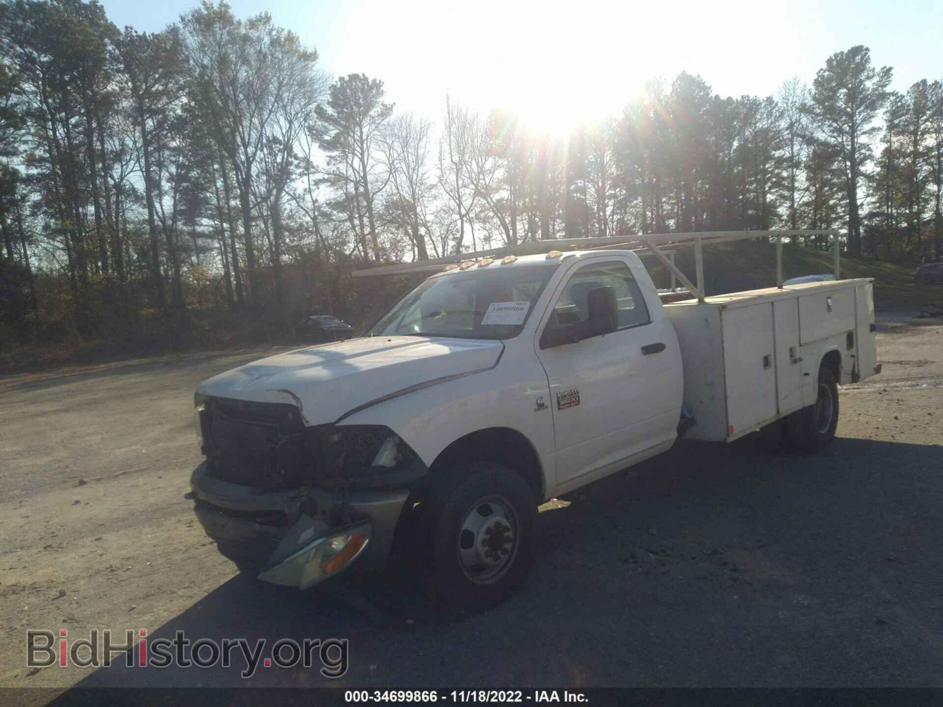 2011 RAM 3500 - VIN: 3D6WF4EL0BG519349 - Фото 2
