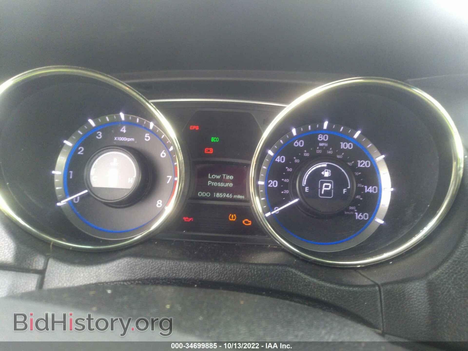 2012 HYUNDAI SONATA - VIN: 5NPEC4AC0CH496177 - Фото 7