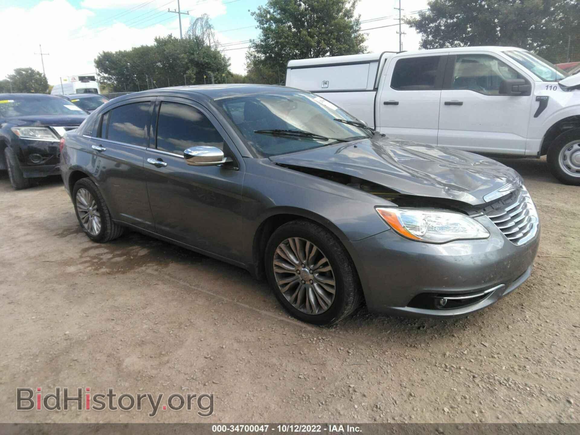 Фотография 1C3CCBCB0CN162106 - CHRYSLER 200 2012