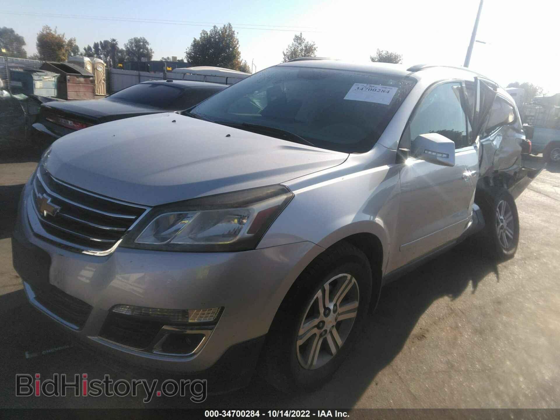 2015 CHEVROLET TRAVERSE - VIN: 1GNKRHKD4FJ118348 - Фото 2