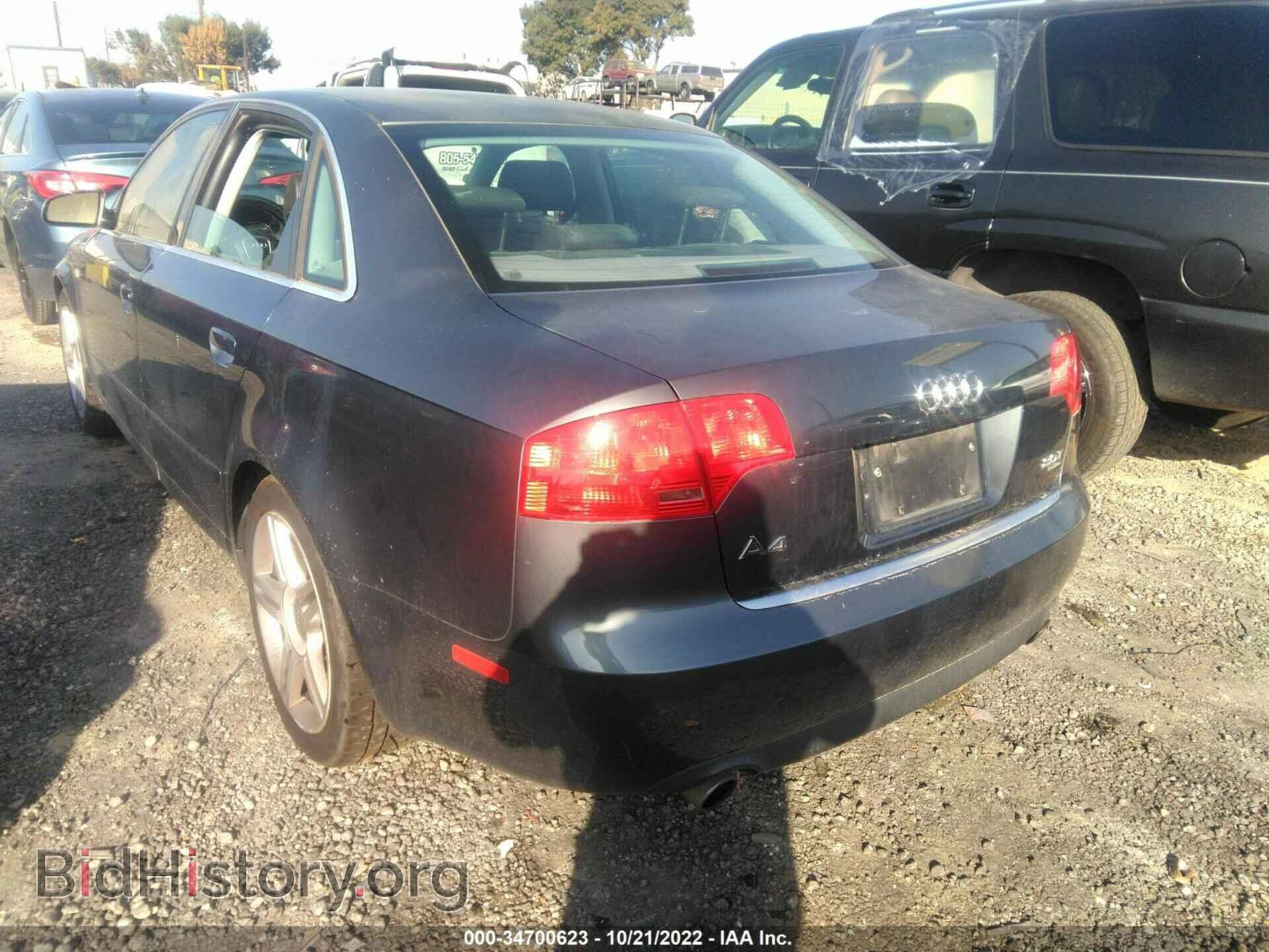 2006 AUDI A4 - VIN: WAUDF68E36A001016 - Фото 3