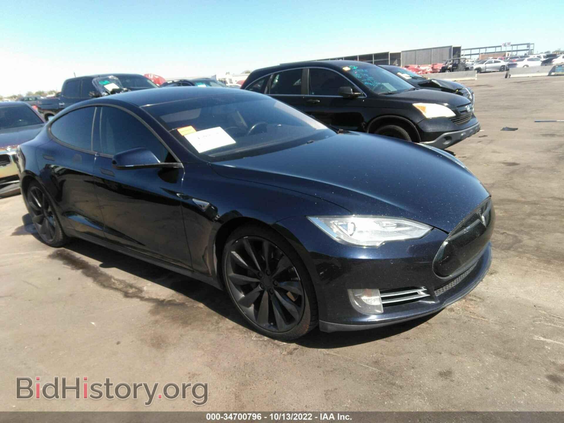 Photo 5YJSA1S10EFP49780 - TESLA MODEL S 2014