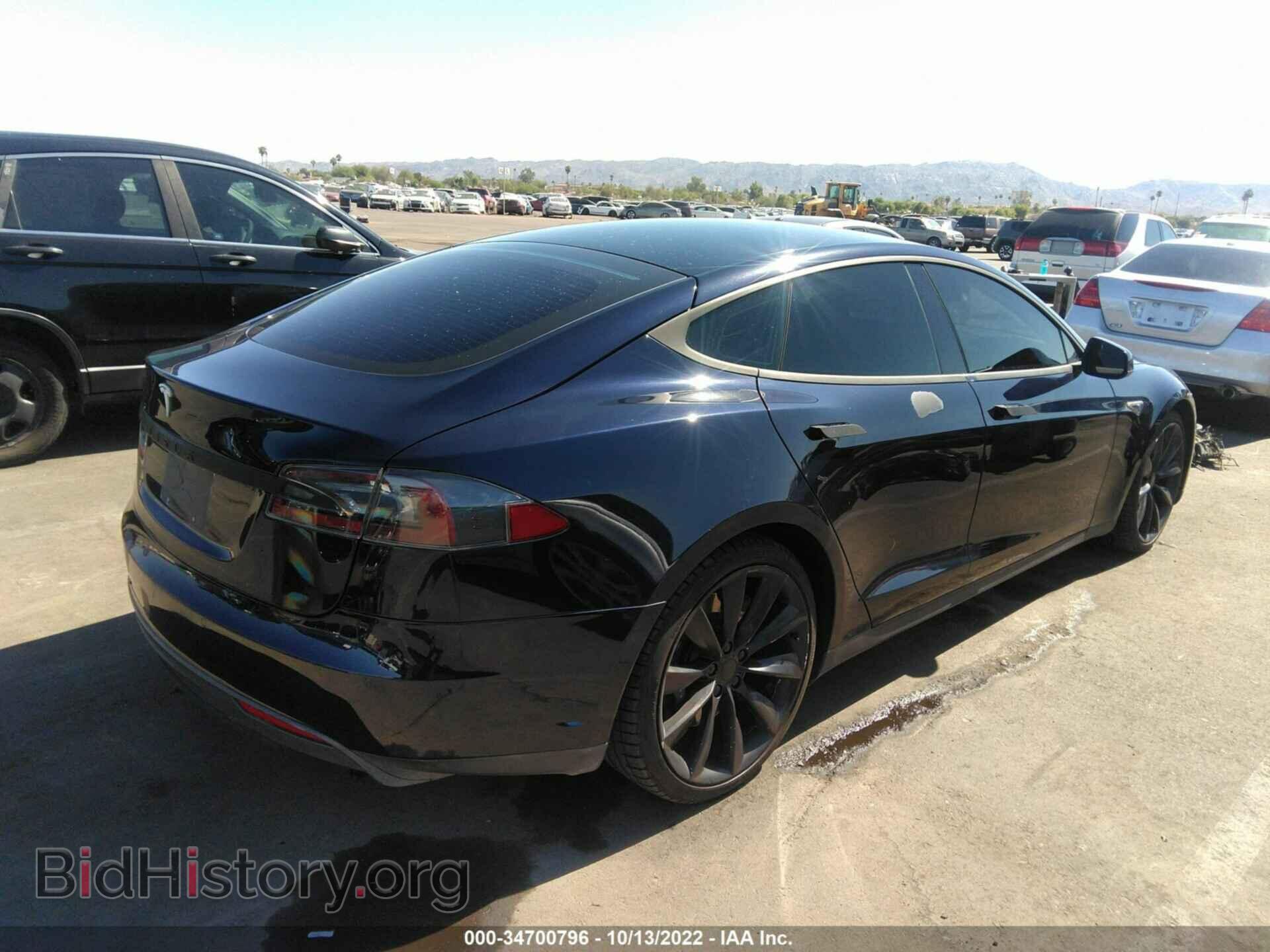 2014 TESLA MODEL S - VIN: 5YJSA1S10EFP49780 - Photo 4