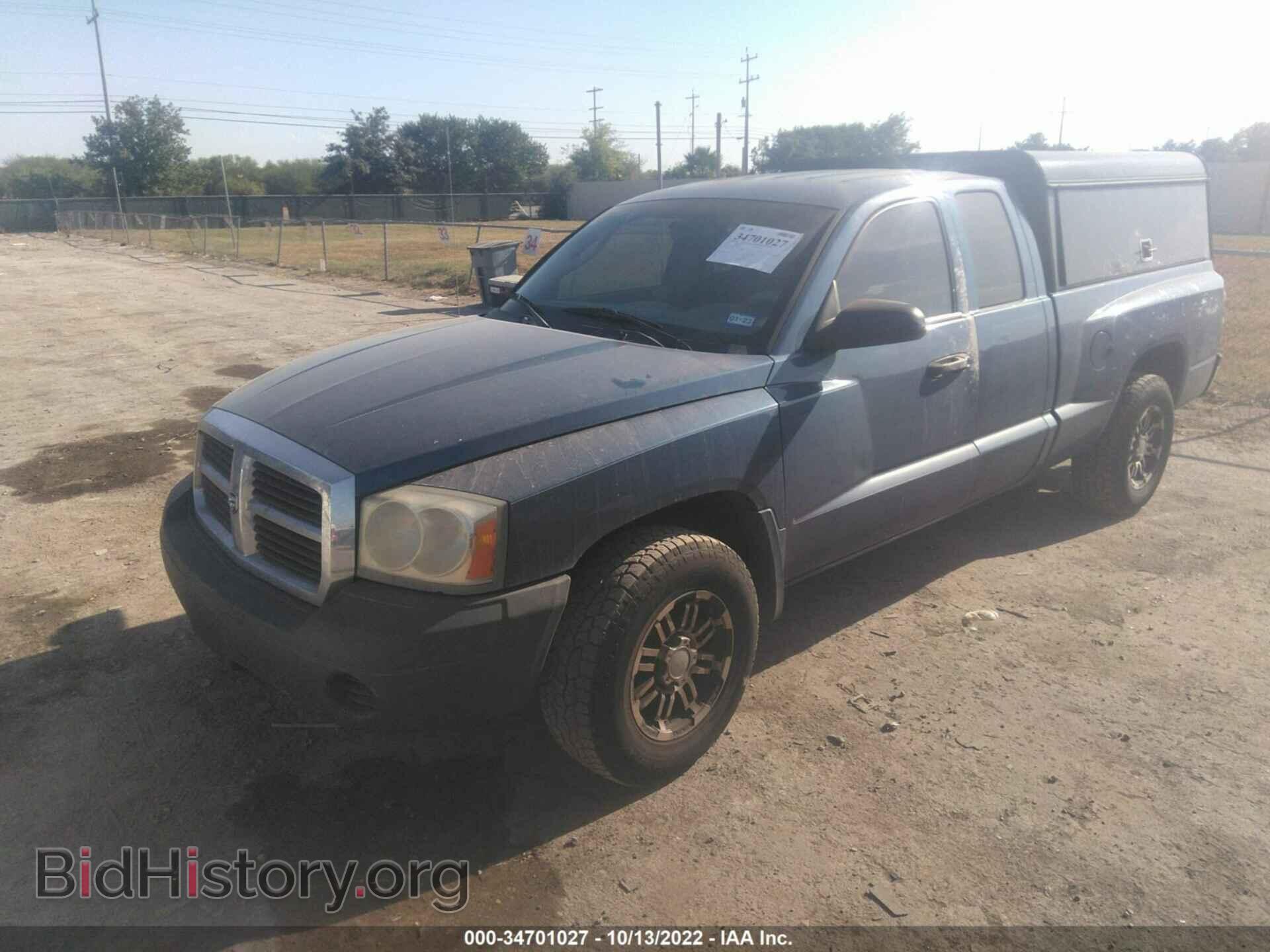 2006 DODGE DAKOTA - VIN: 1D7HE22K06S558657 - Фото 2