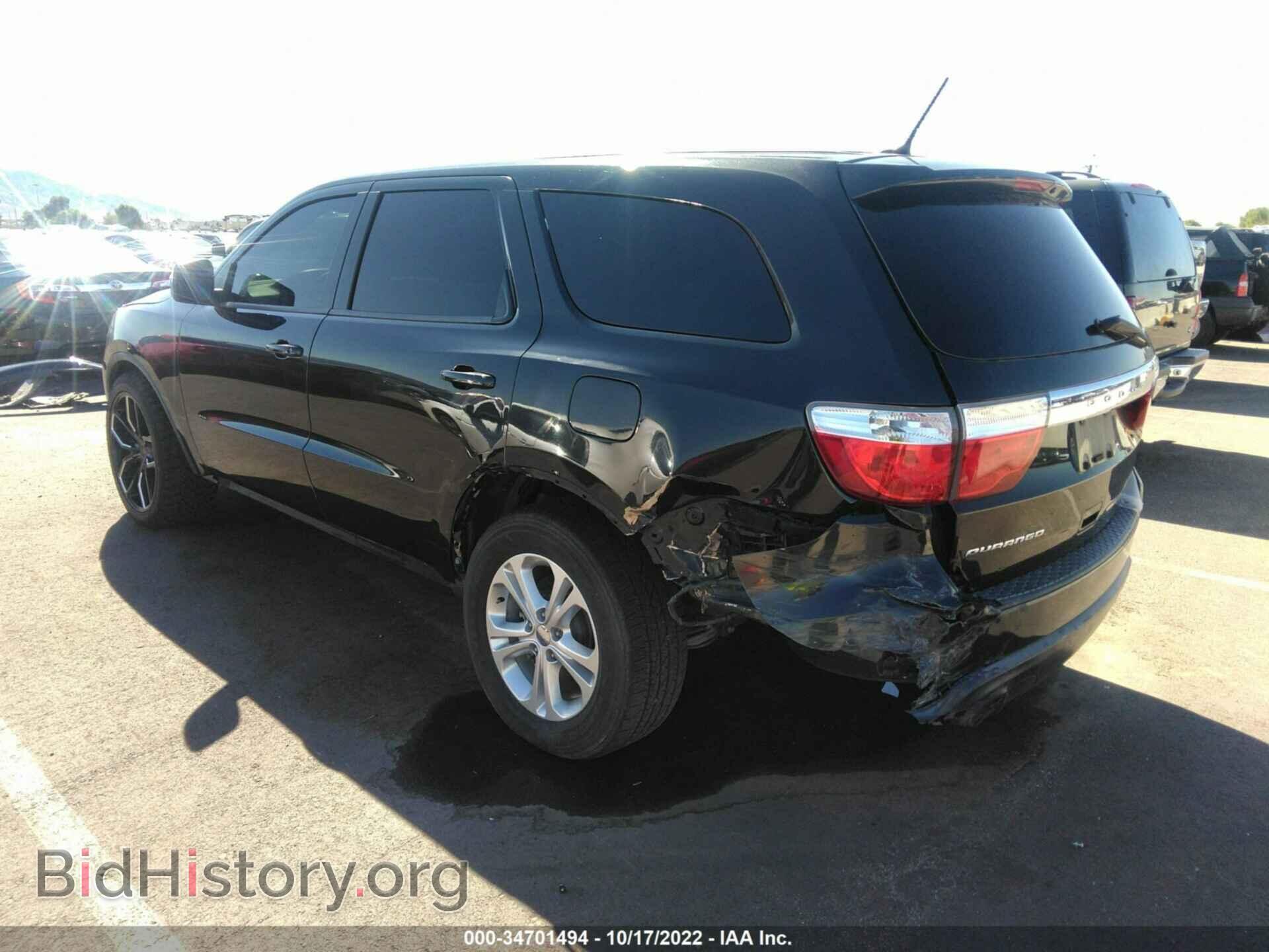2012 DODGE DURANGO - VIN: 1C4RDHAG9CC308440 - Фото 3