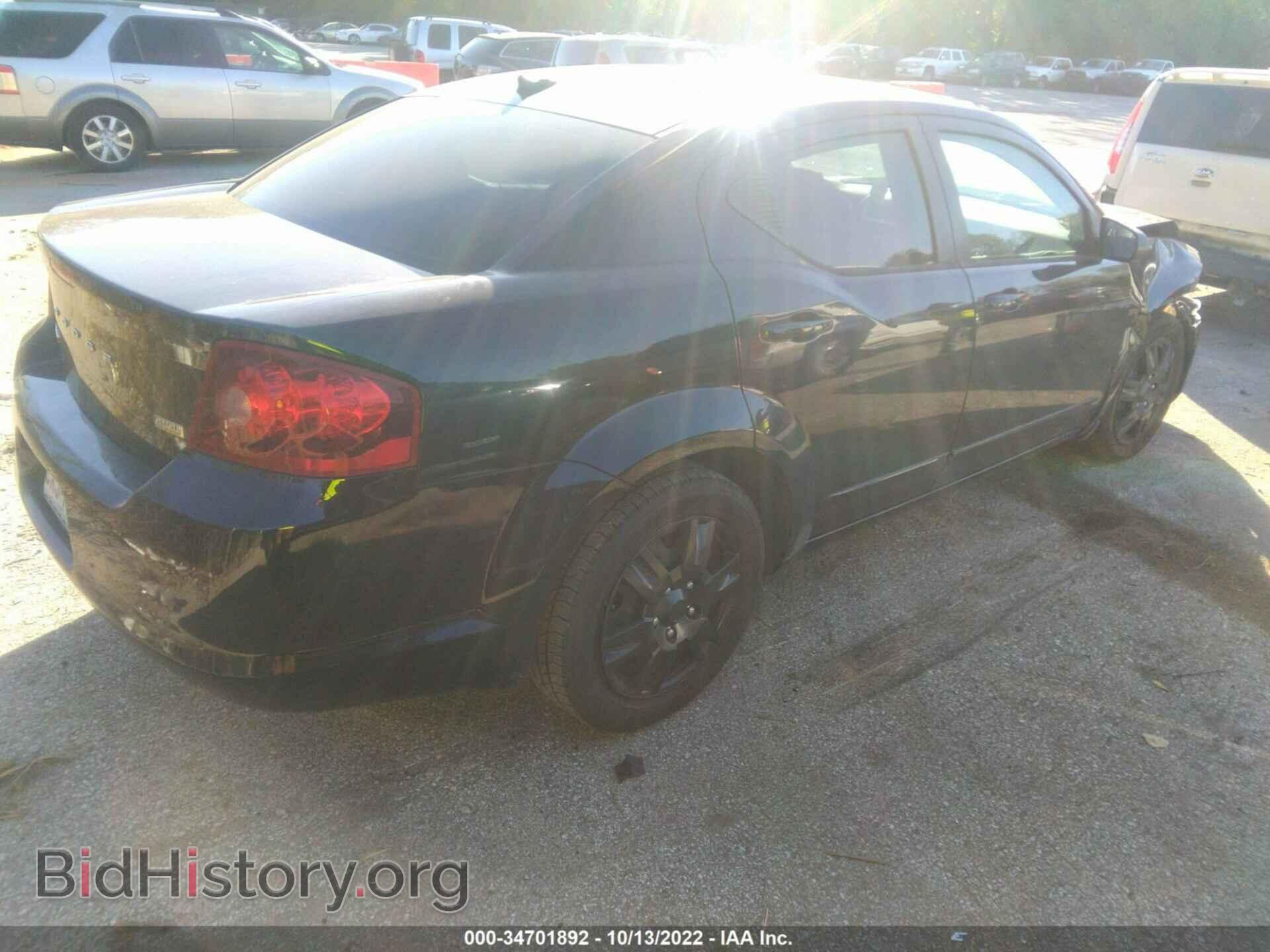 2012 DODGE AVENGER - VIN: 1C3CDZAG4CN310147 - Фото 4
