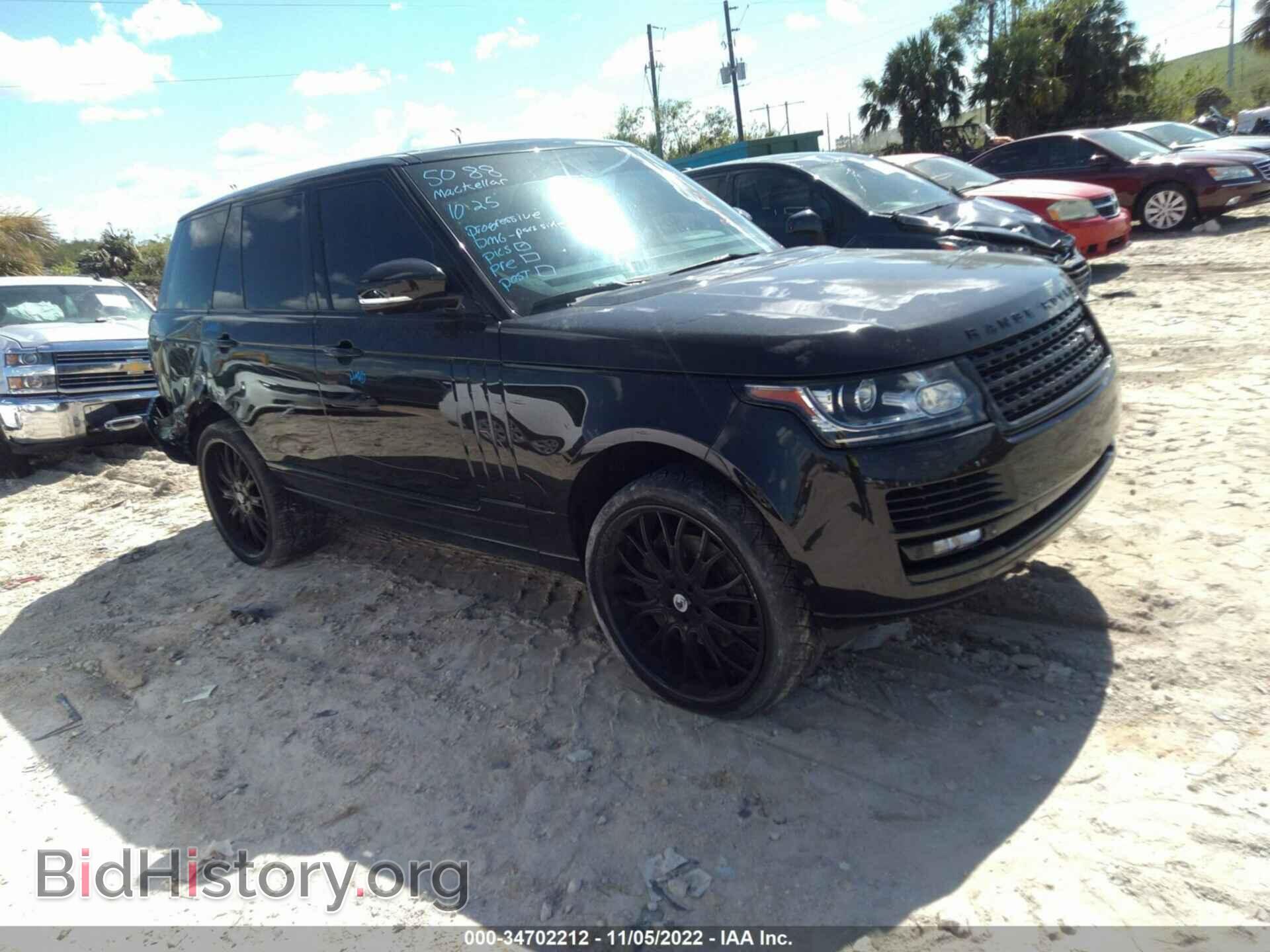 Фотография SALGS2EF7EA130000 - LAND ROVER RANGE ROVER 2014