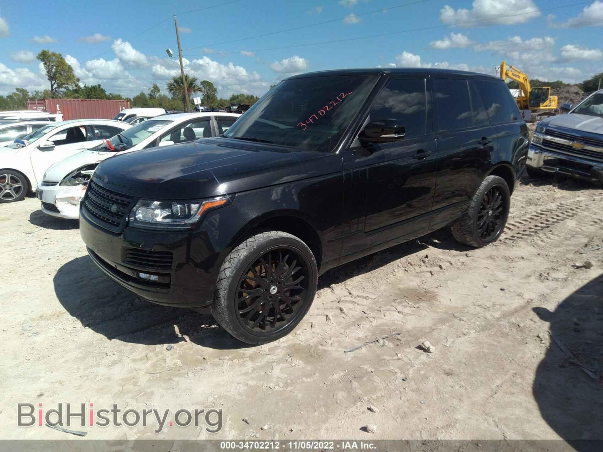 2014 LAND ROVER RANGE ROVER - VIN: SALGS2EF7EA130000 - Photo 2