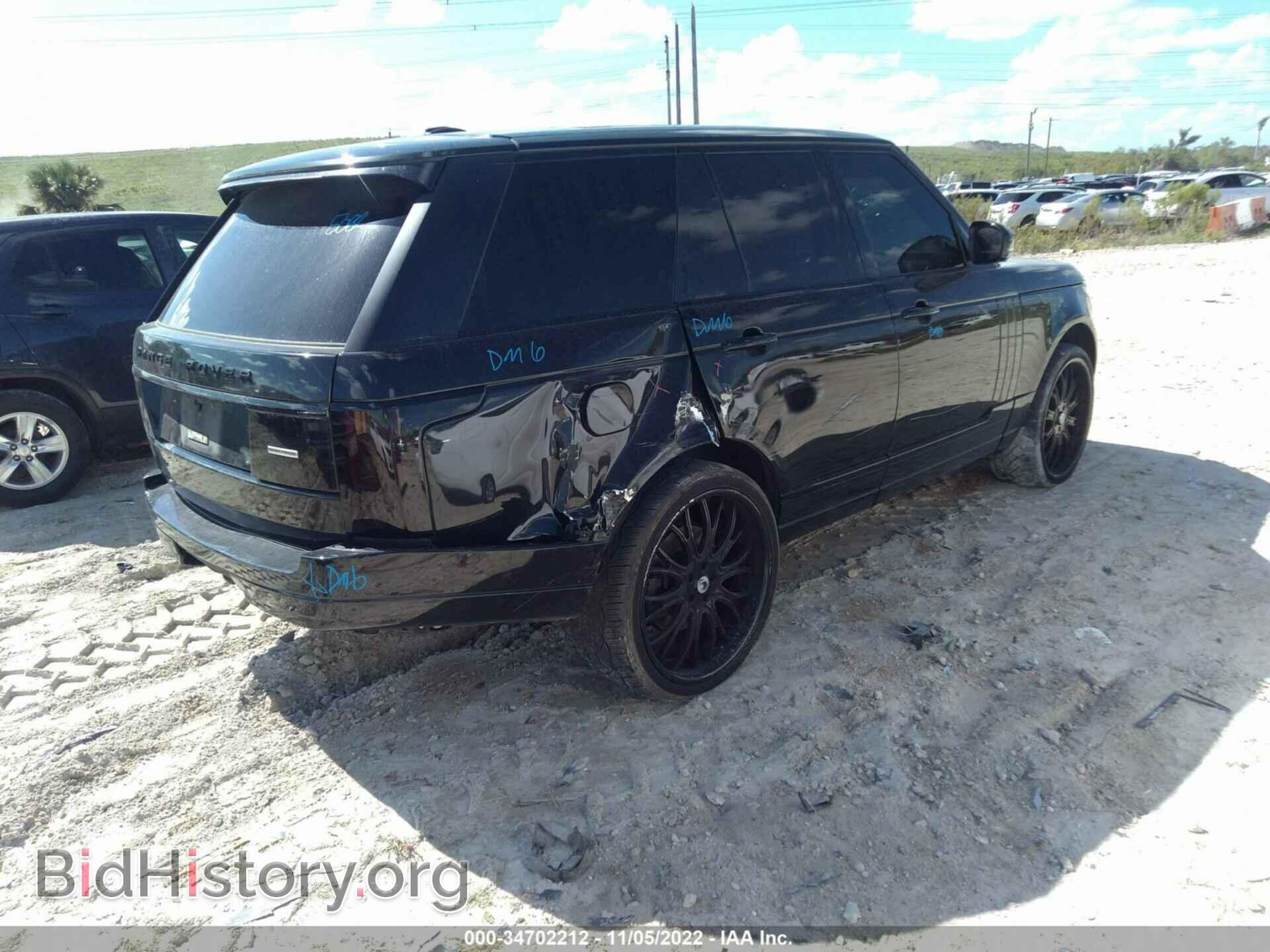 2014 LAND ROVER RANGE ROVER - VIN: SALGS2EF7EA130000 - Photo 4