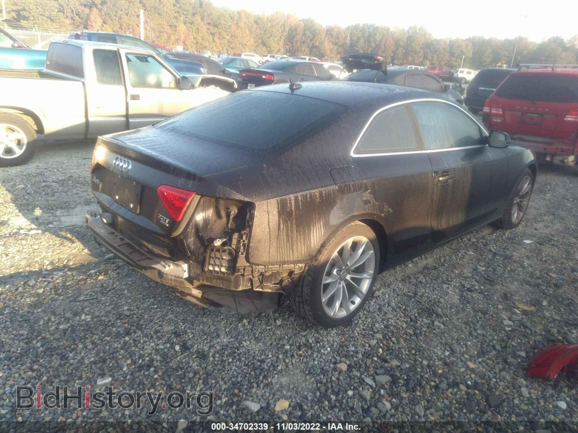 2013 AUDI A5 - VIN: WAULFAFRXDA005386 - Фото 4