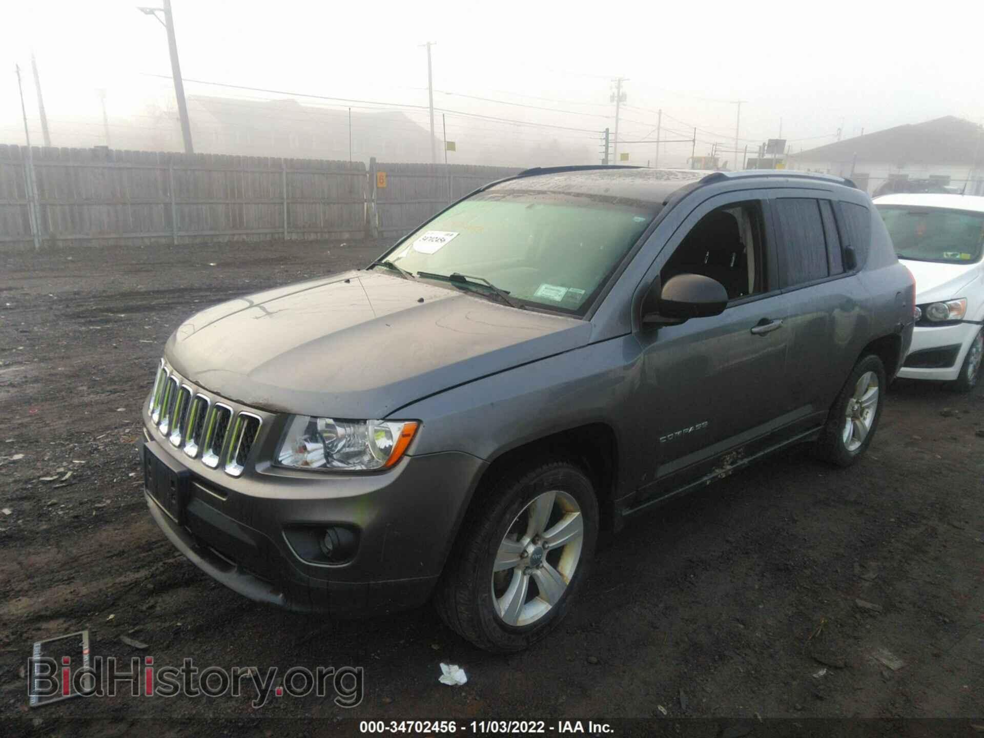 2012 JEEP COMPASS - VIN: 1C4NJDEB4CD662021 - Фото 2