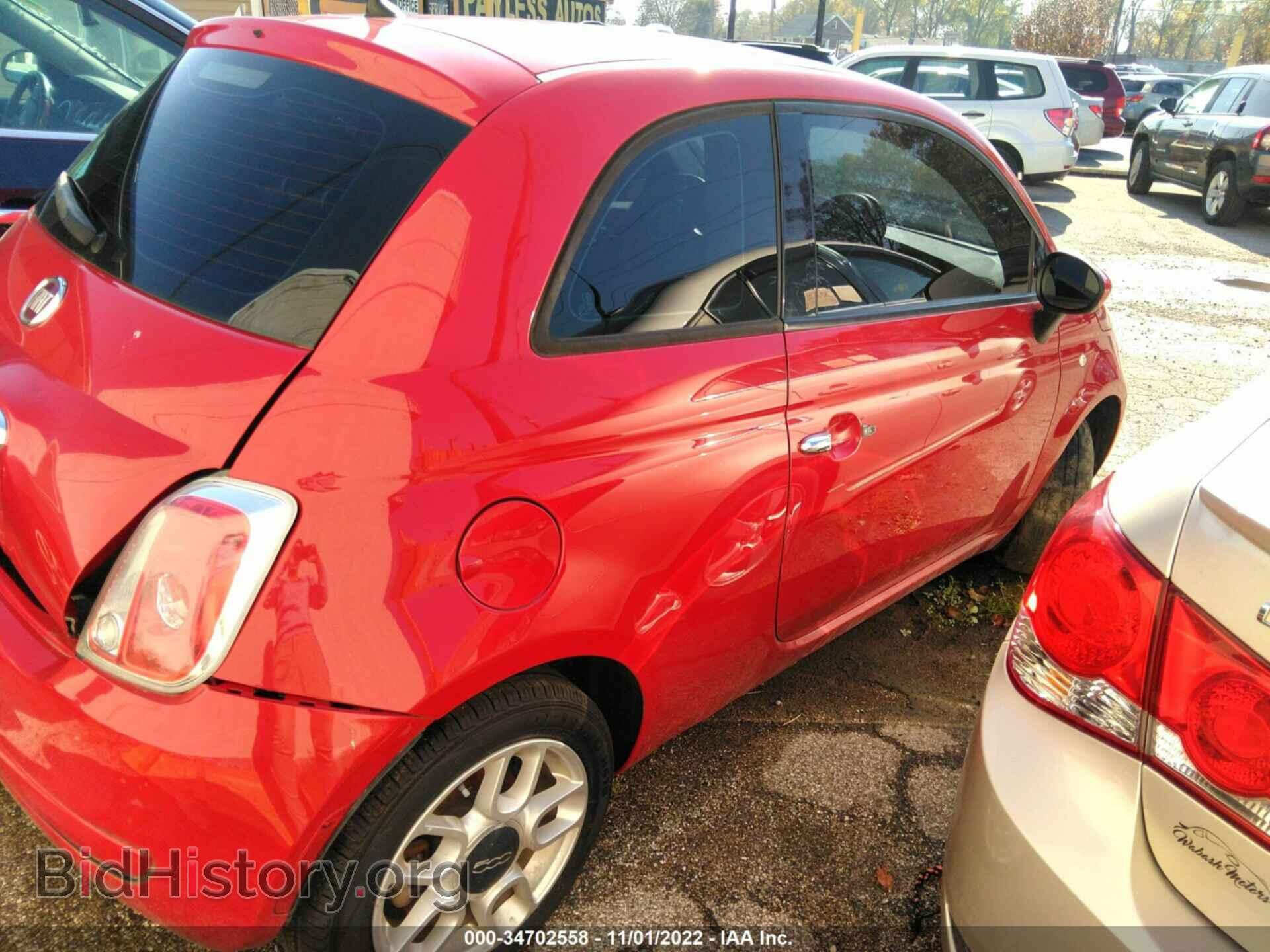 2015 FIAT 500 - VIN: 3C3CFFAR2FT672895 - Photo 4