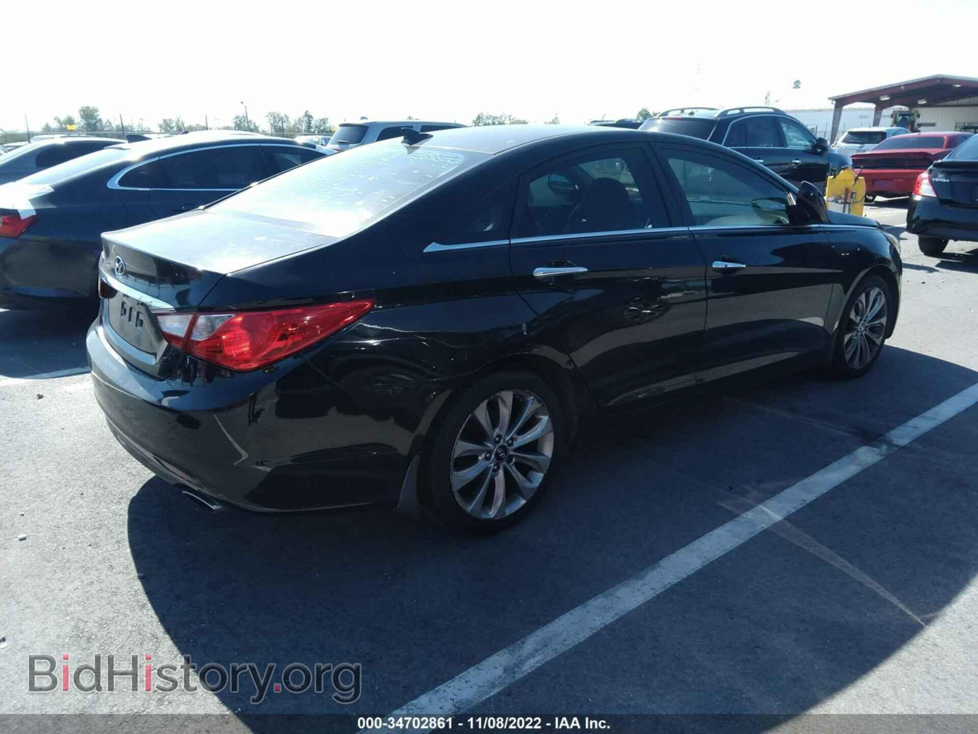 2013 HYUNDAI SONATA - VIN: 5NPEC4AC3DH791162 - Фото 4