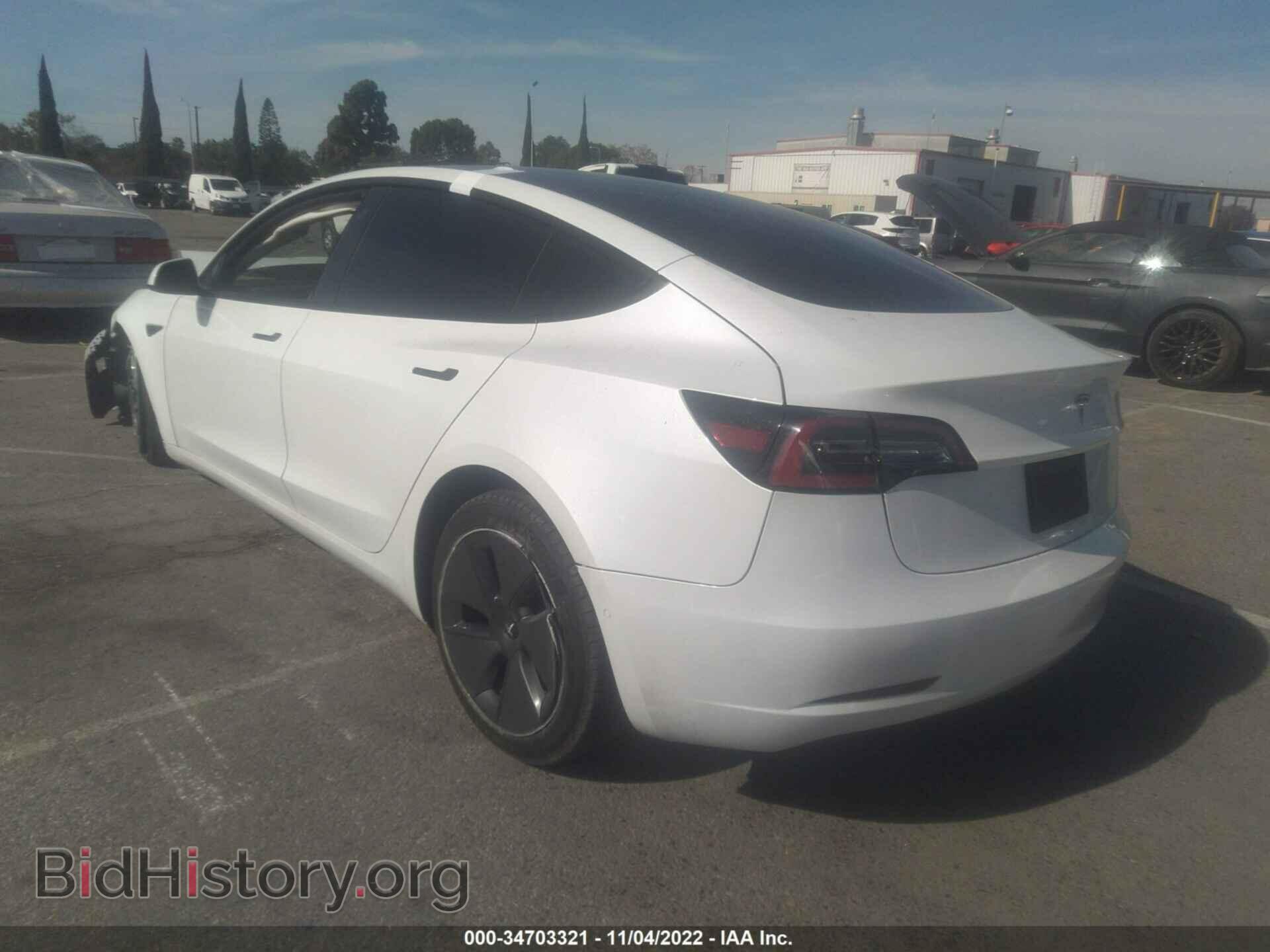 2021 TESLA MODEL 3 - VIN: 5YJ3E1EA0MF006457 - Photo 3