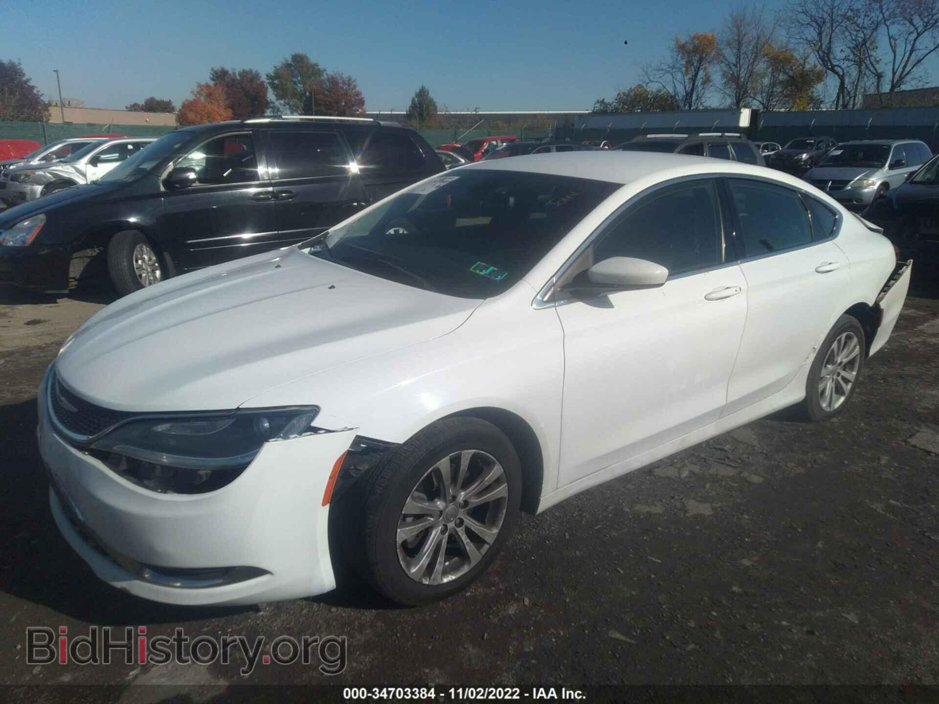 2015 CHRYSLER 200 - VIN: 1C3CCCAB3FN590538 - Фото 2