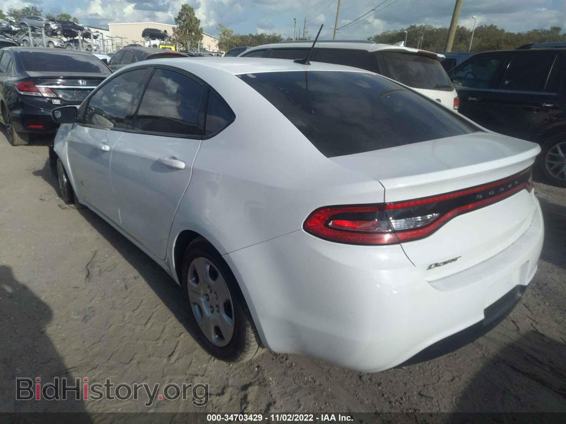 2015 DODGE DART - VIN: 1C3CDFAA3FD364432 - Фото 3