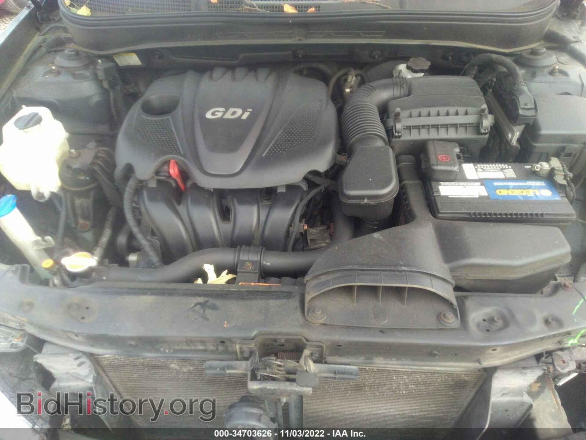 2012 HYUNDAI SONATA - VIN: 5NPEB4AC8CH373522 - Фото 10