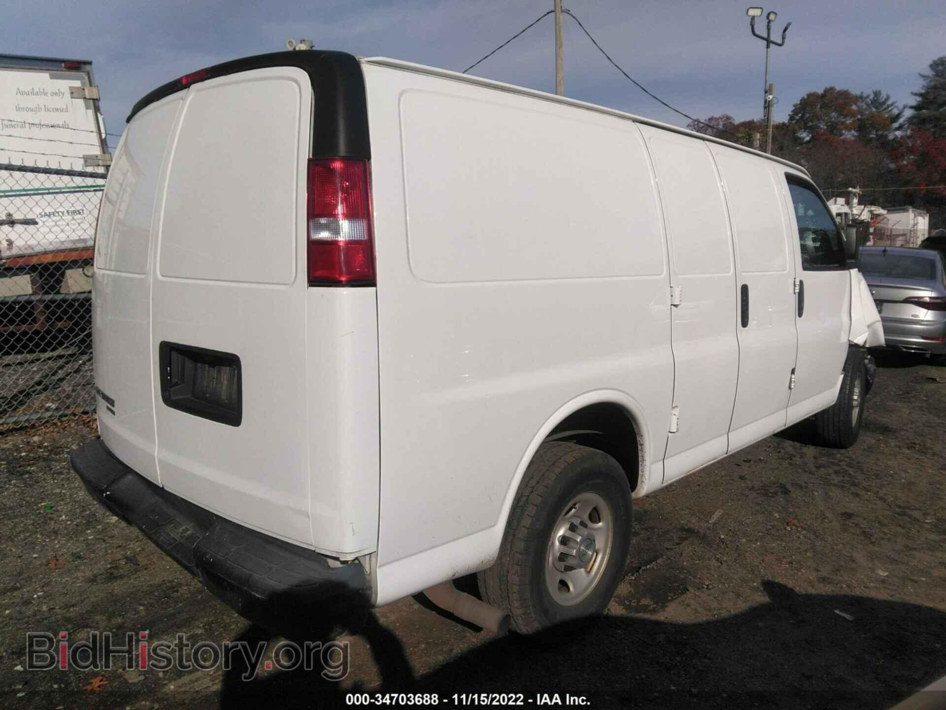 2014 CHEVROLET EXPRESS CARGO VAN - VIN: 1GCWGFCA7E1197019 - Фото 4