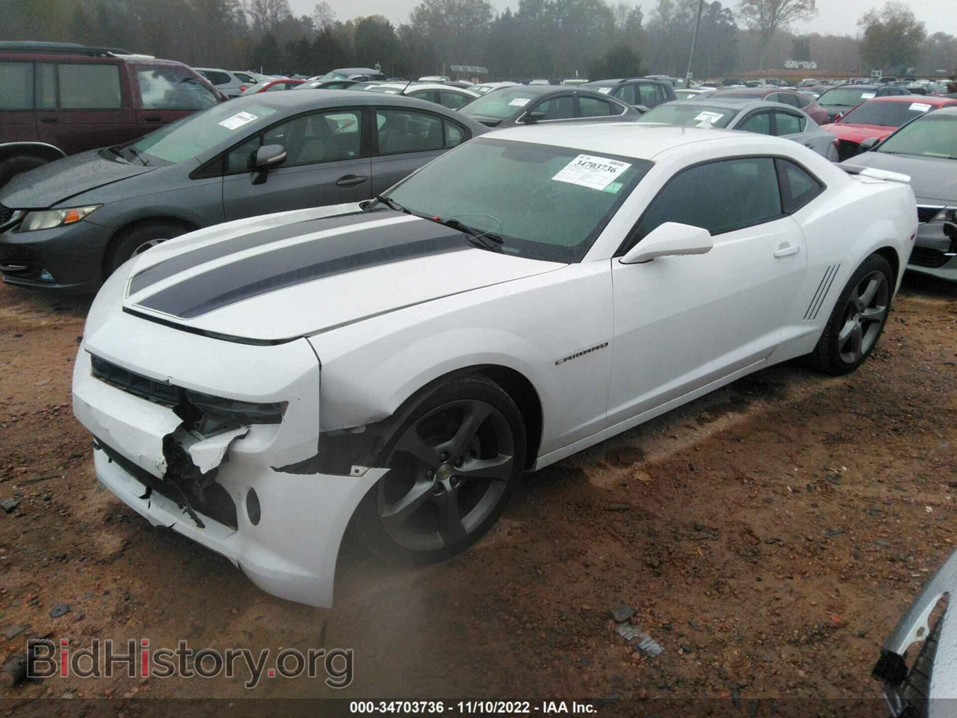 2014 CHEVROLET CAMARO - VIN: 2G1FB1E33E9166807 - Фото 2
