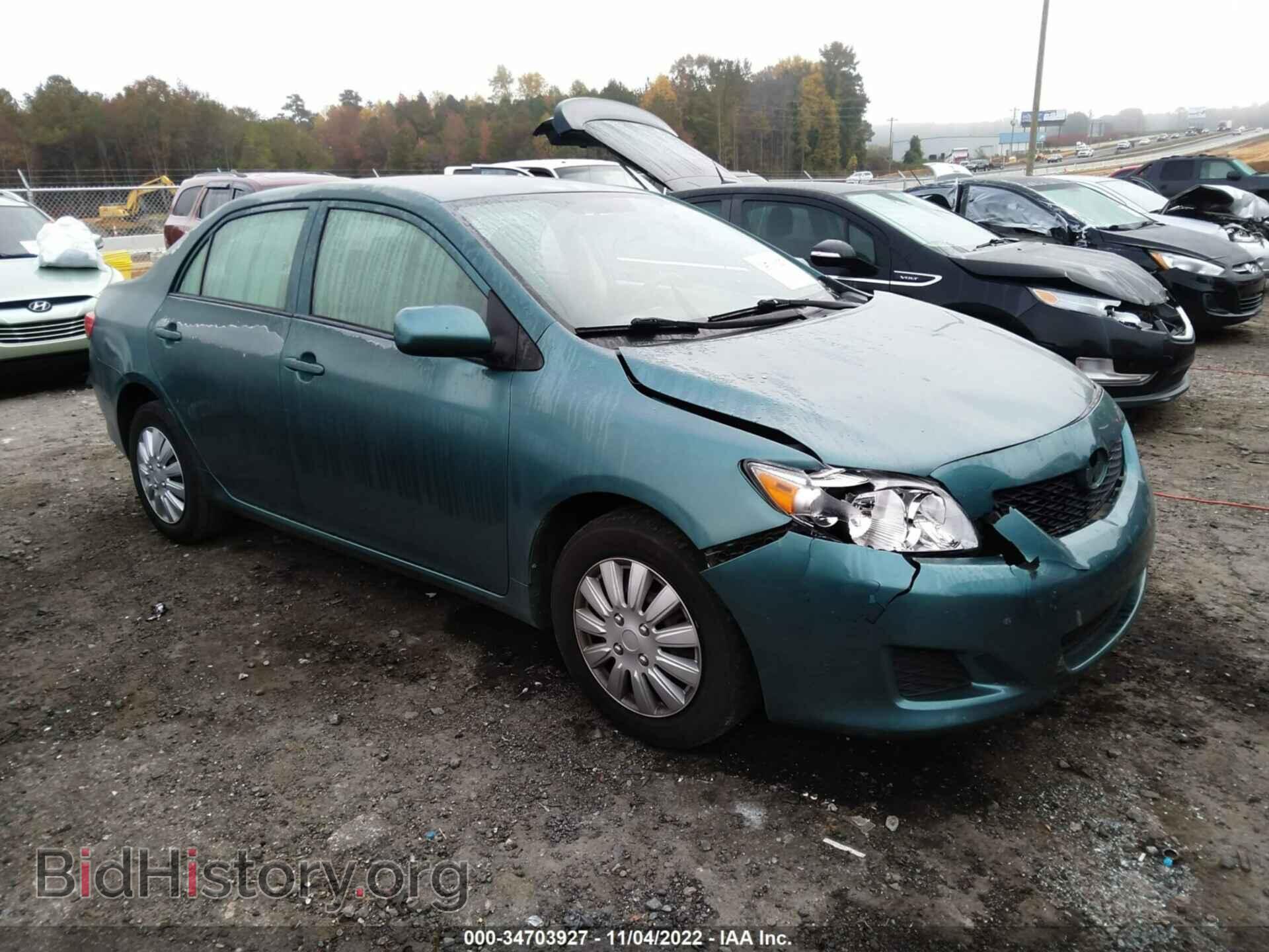 Photo 2T1BU40E99C162003 - TOYOTA COROLLA 2009