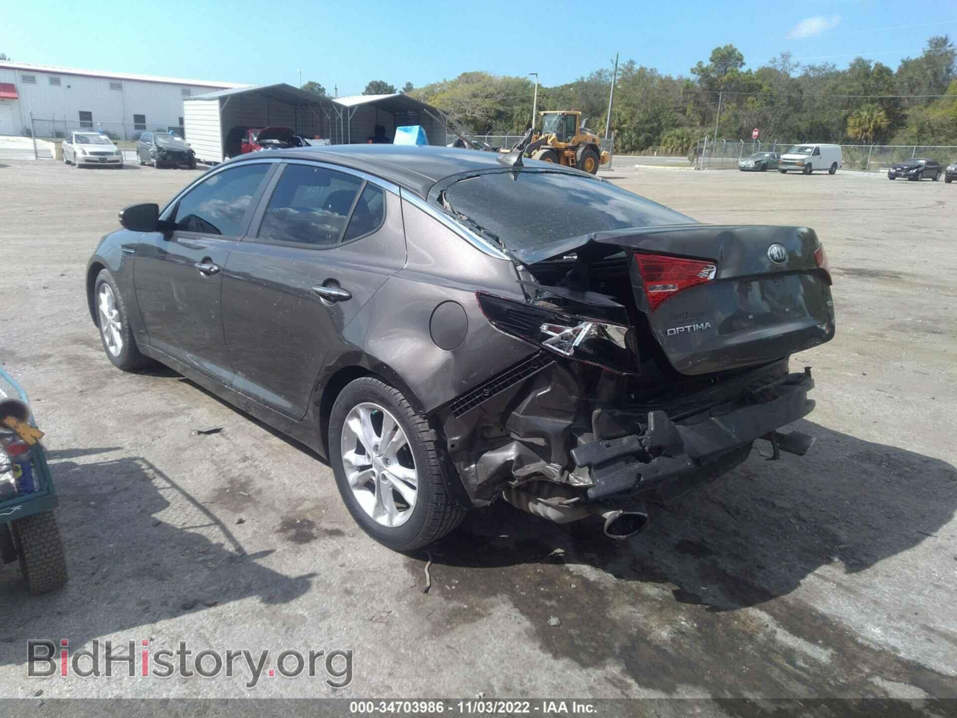 2013 KIA OPTIMA - VIN: 5XXGM4A75DG206733 - Фото 3