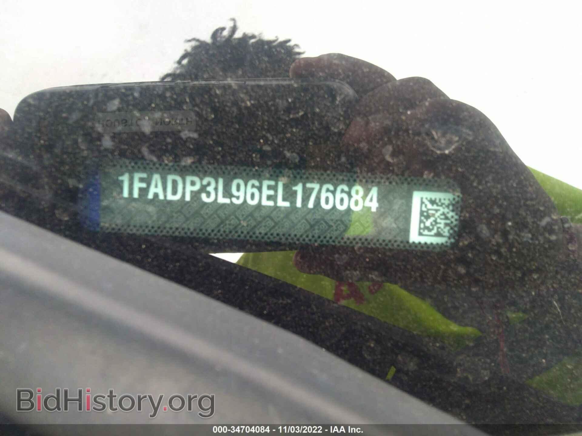 2014 FORD FOCUS - VIN: 1FADP3L96EL176684 - Фото 9