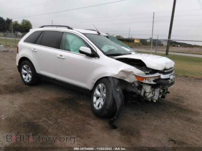 2014 Ford EDGE Limited, белый — VIN 2FMDK3KC1EBB85715, IAAI