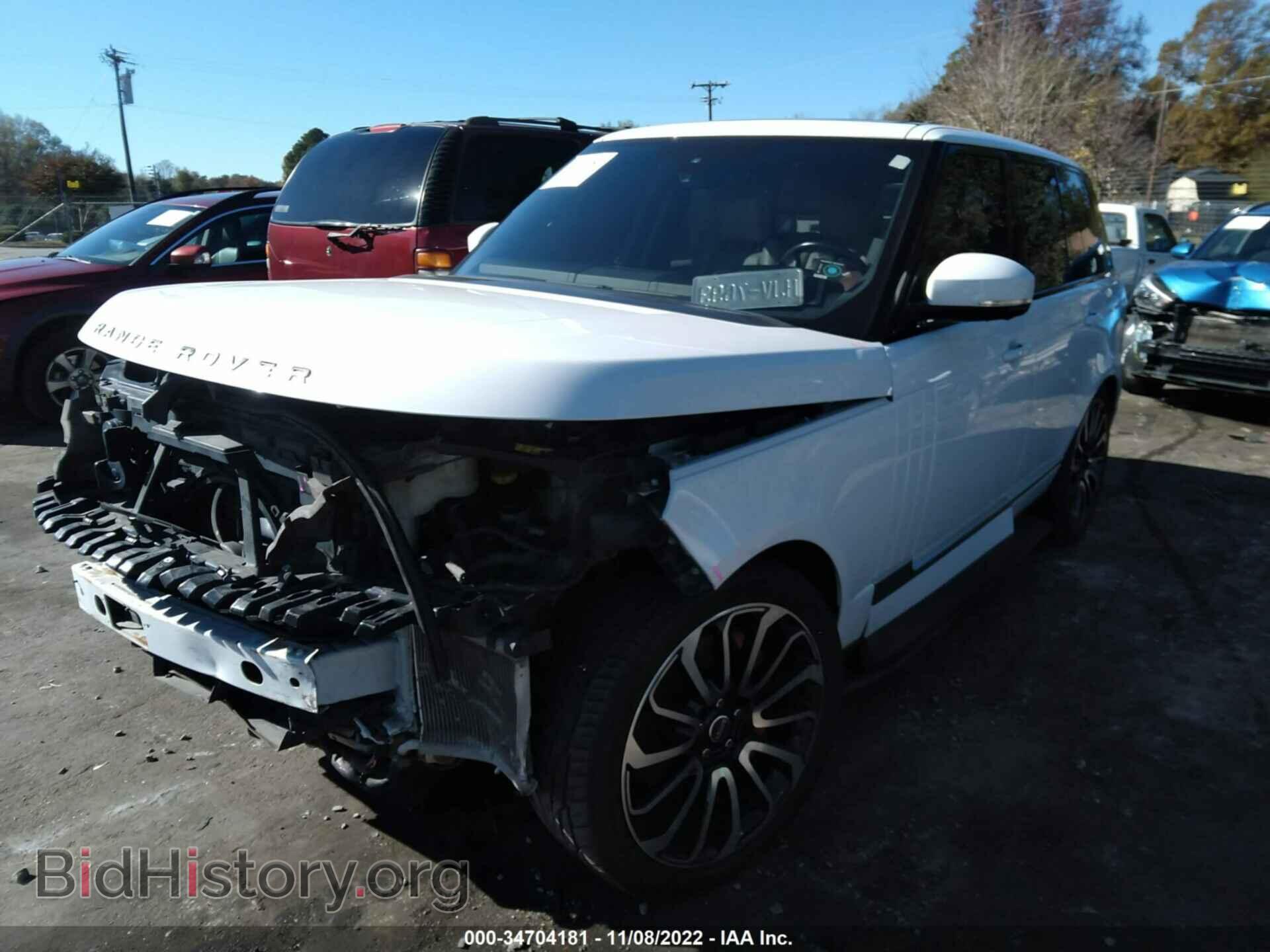 2014 LAND ROVER RANGE ROVER - VIN: SALGS2TF5EA167341 - Фото 2