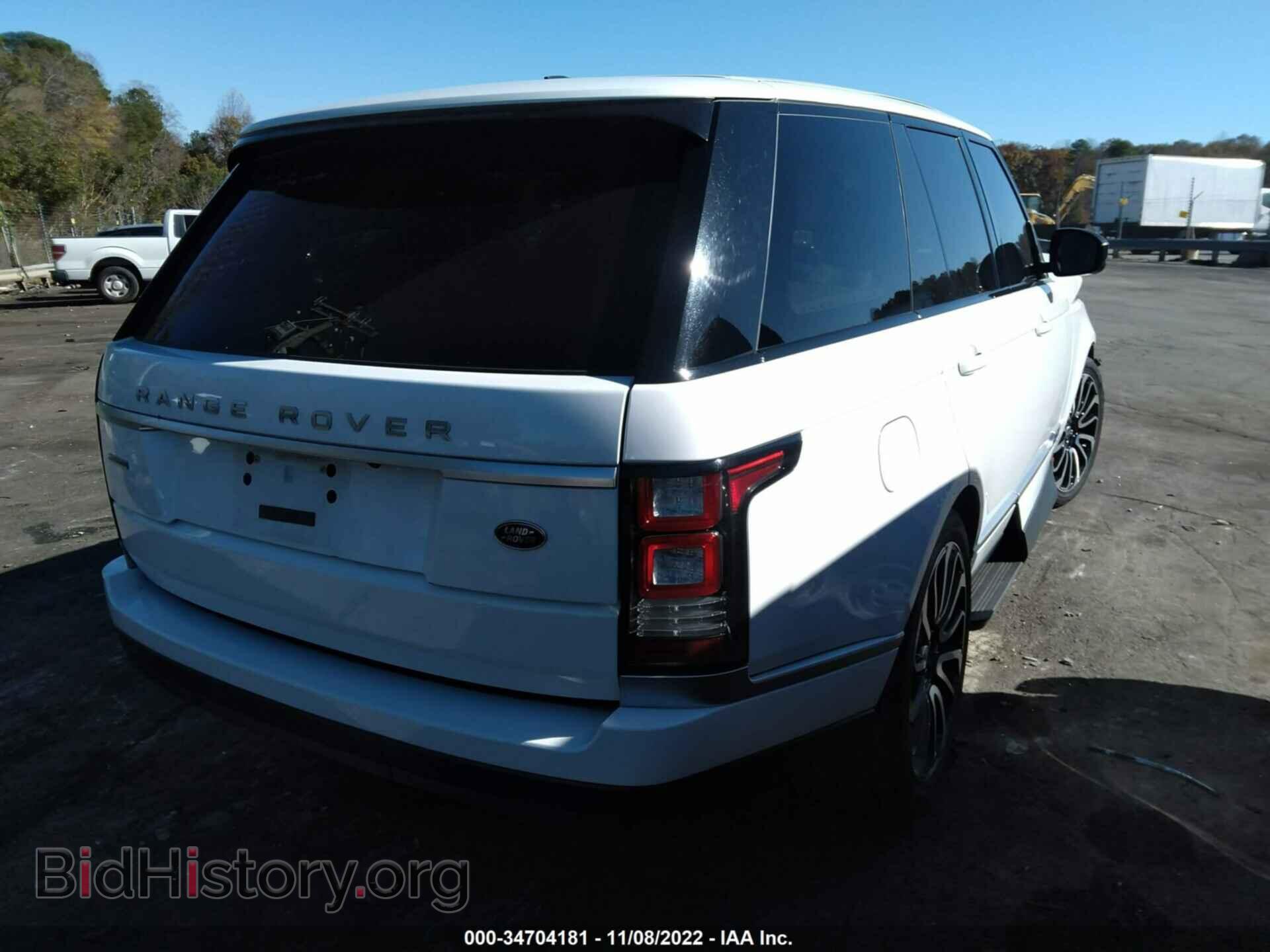 2014 LAND ROVER RANGE ROVER - VIN: SALGS2TF5EA167341 - Фото 4
