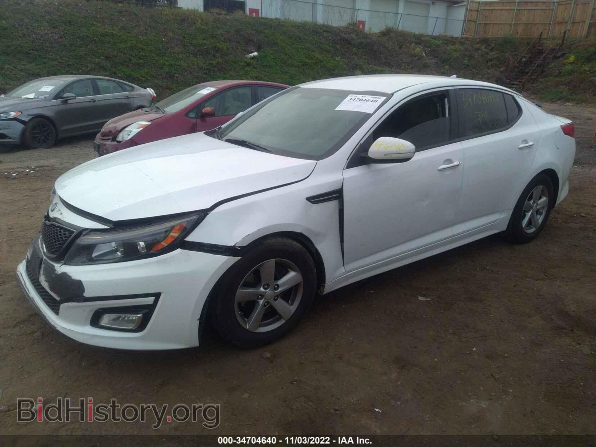 2015 KIA OPTIMA - VIN: 5XXGM4A77FG492068 - Фото 2