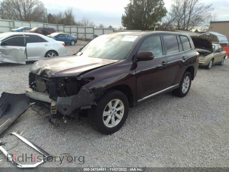 2013 Toyota HIGHLANDER (VIN 5TDBK3EH6DS218143) — photo 2 of 12