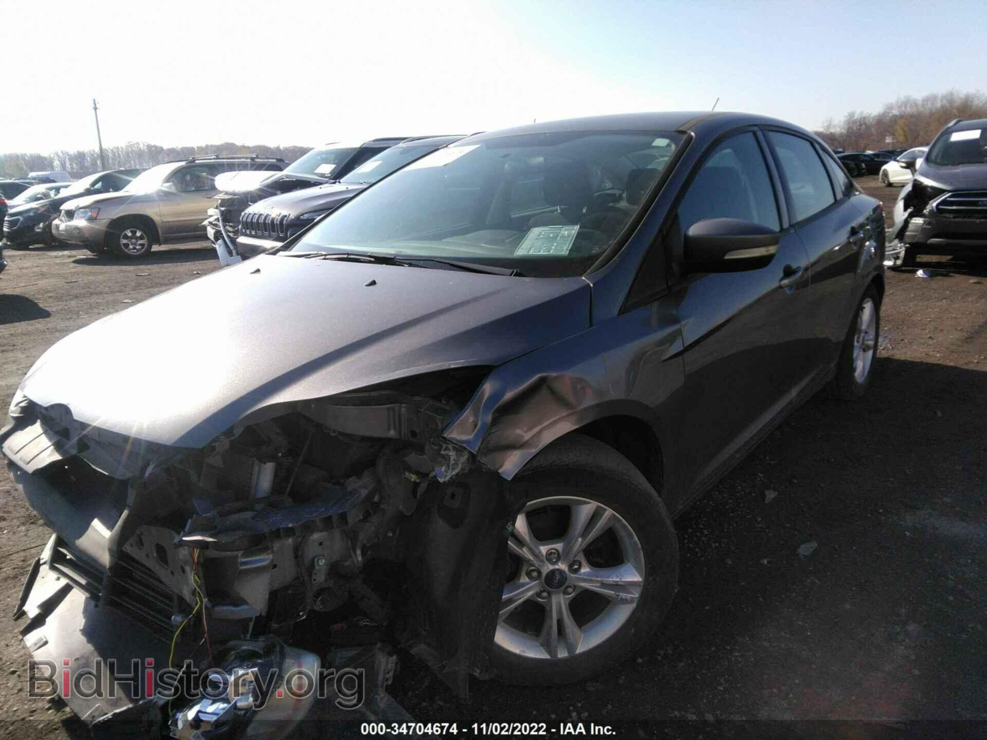 2014 FORD FOCUS - VIN: 1FADP3F21EL107867 - Фото 2