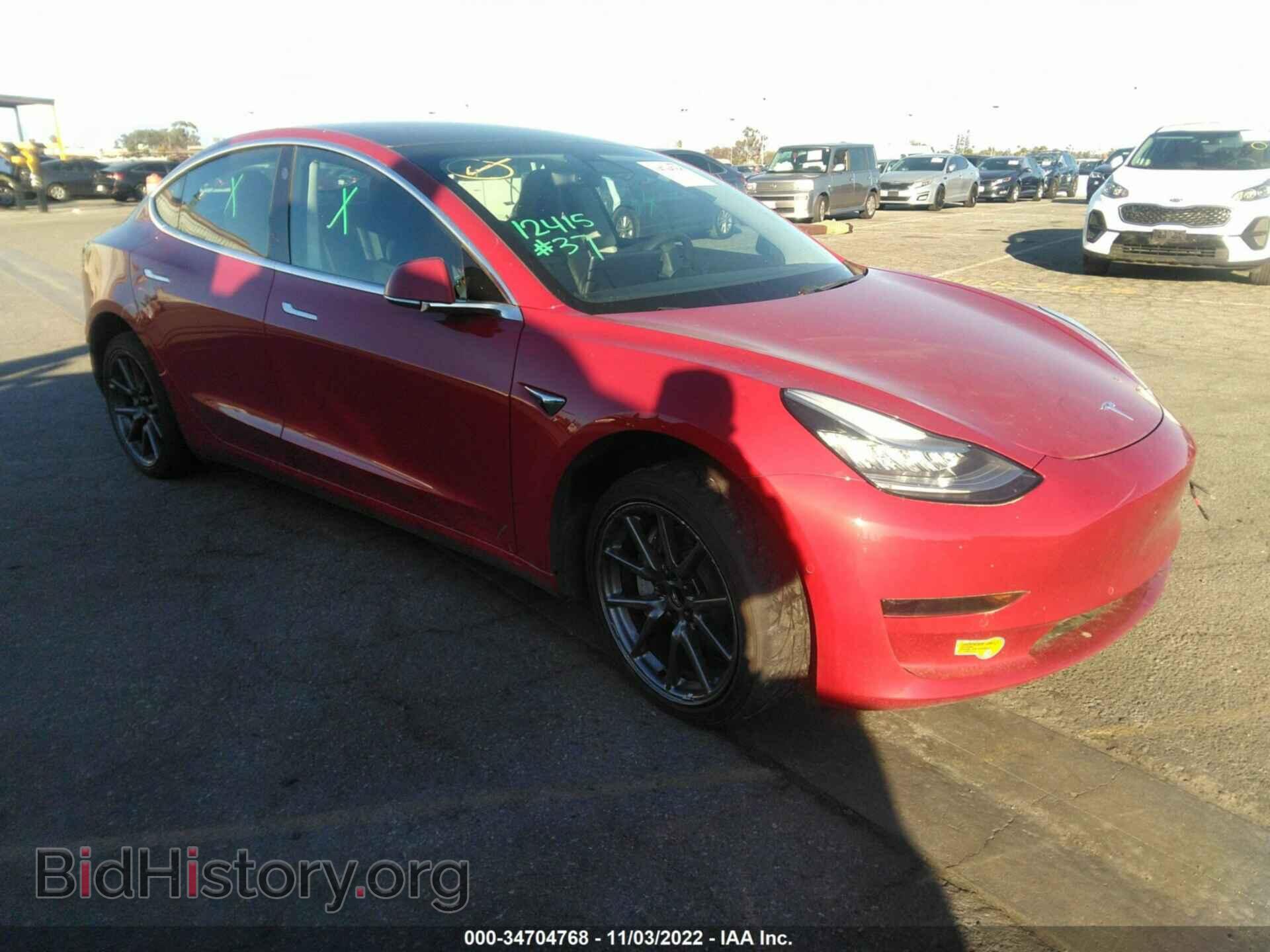 Photo 5YJ3E1EA0LF703609 - TESLA MODEL 3 2020