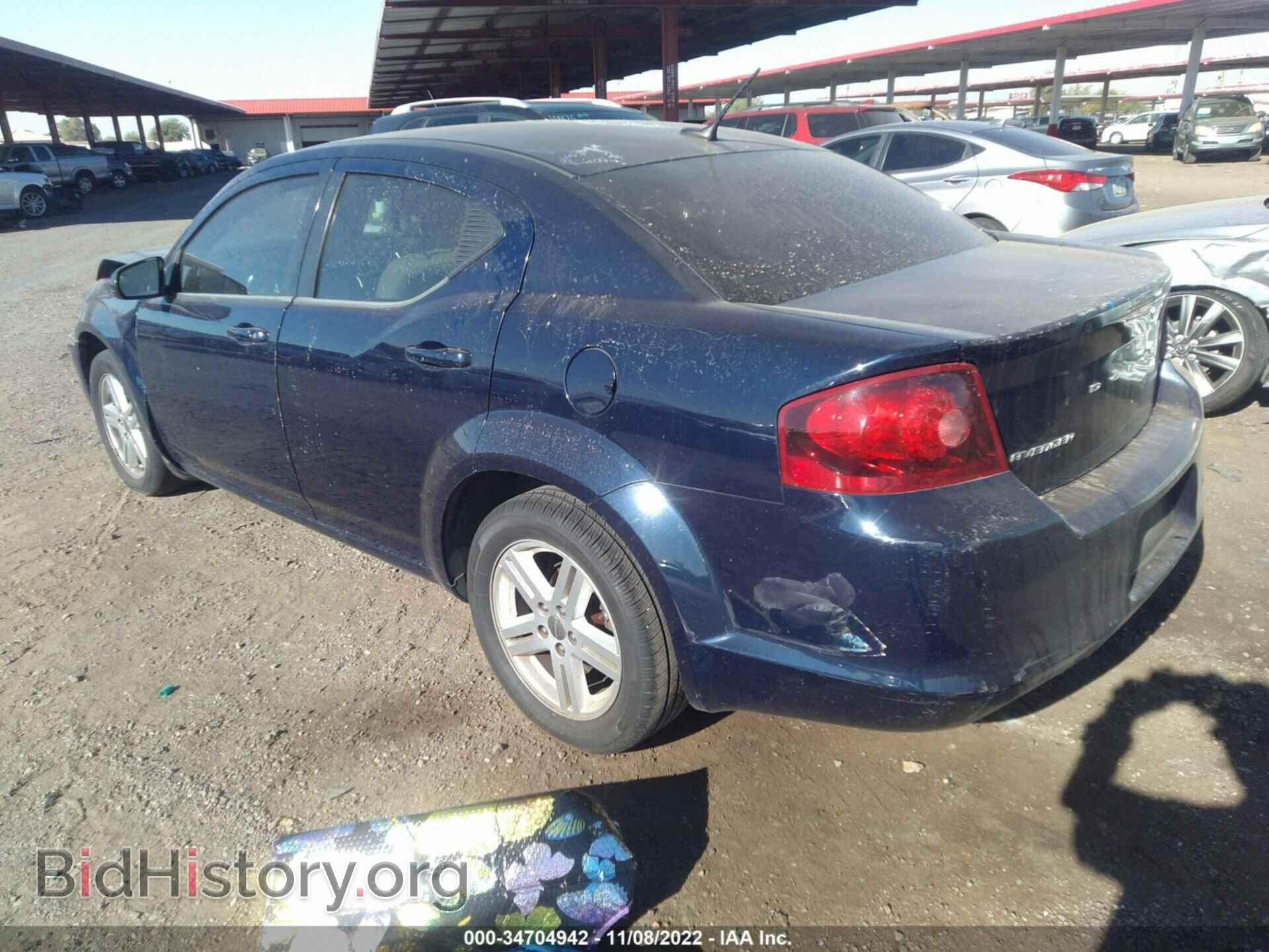 2014 DODGE AVENGER - VIN: 1C3CDZCB7EN136711 - Фото 3