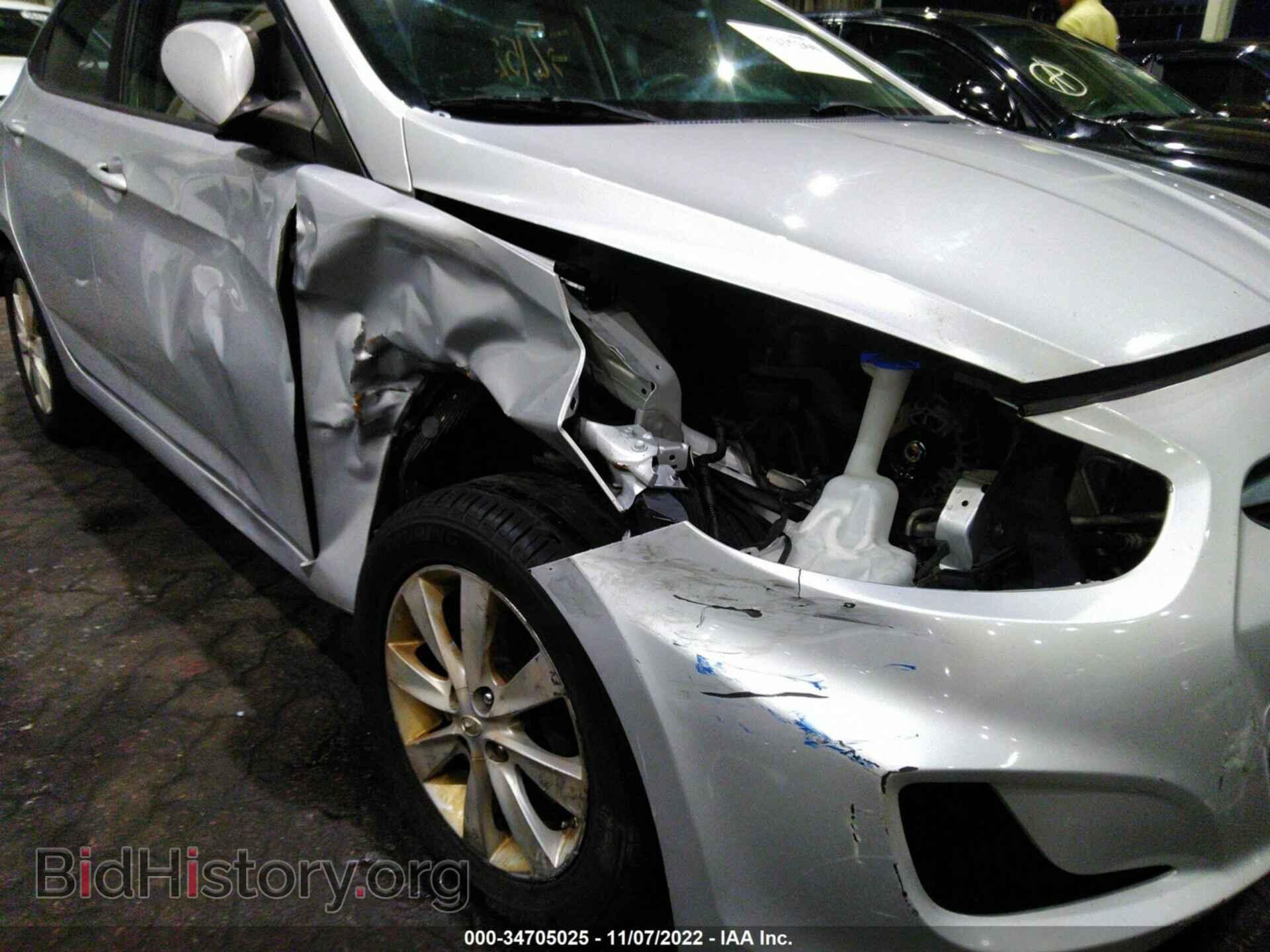 2012 HYUNDAI ACCENT - VIN: 000CU4AEXCU041814 - Фото 6