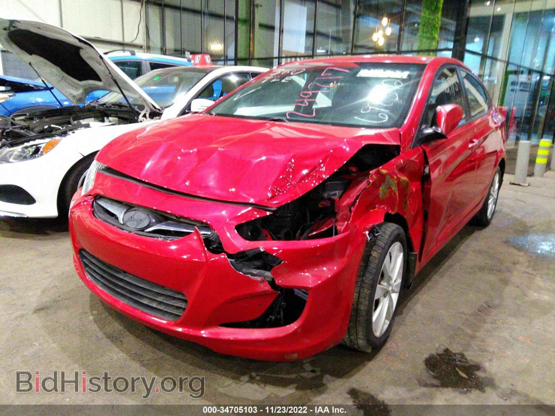 2012 HYUNDAI ACCENT - VIN: 00HCU4AE2CU249217 - Фото 2