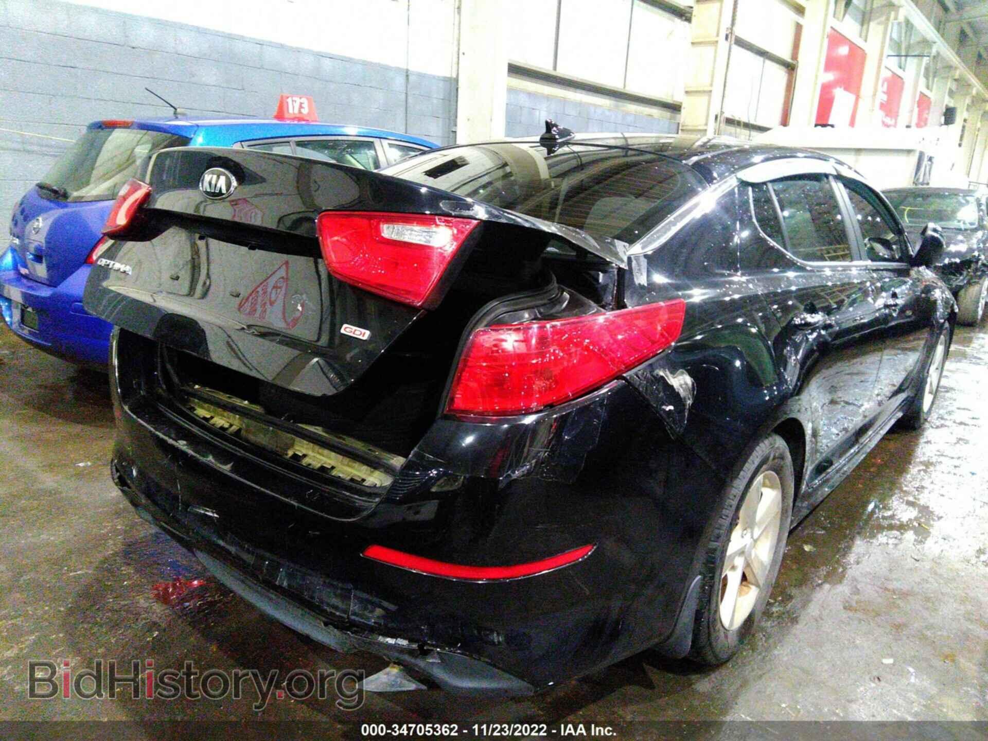 2015 KIA OPTIMA - VIN: 00AGM4A7XF5660206 - Фото 4