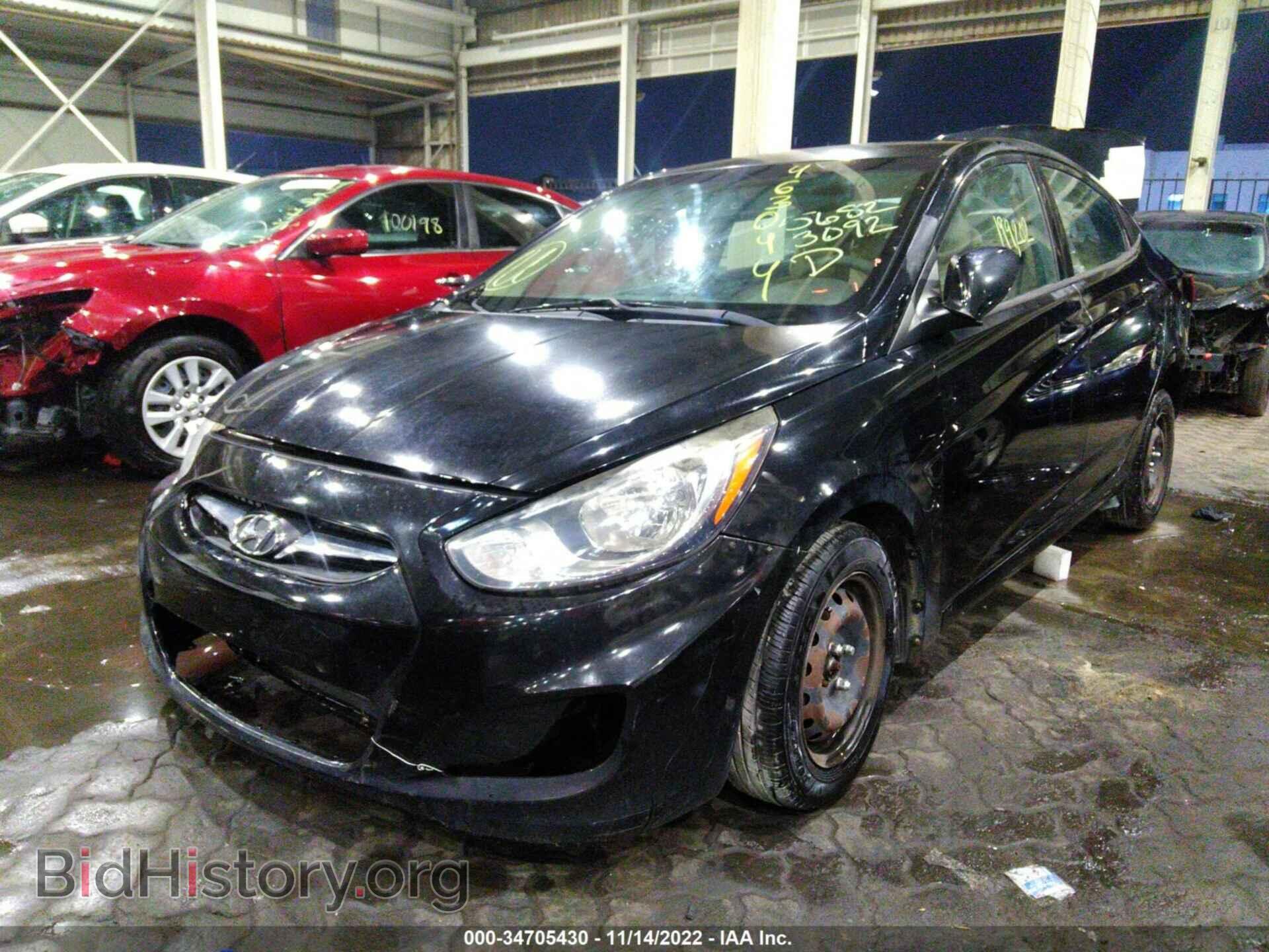 2013 HYUNDAI ACCENT - VIN: 00HCT4AE9DU463044 - Фото 2