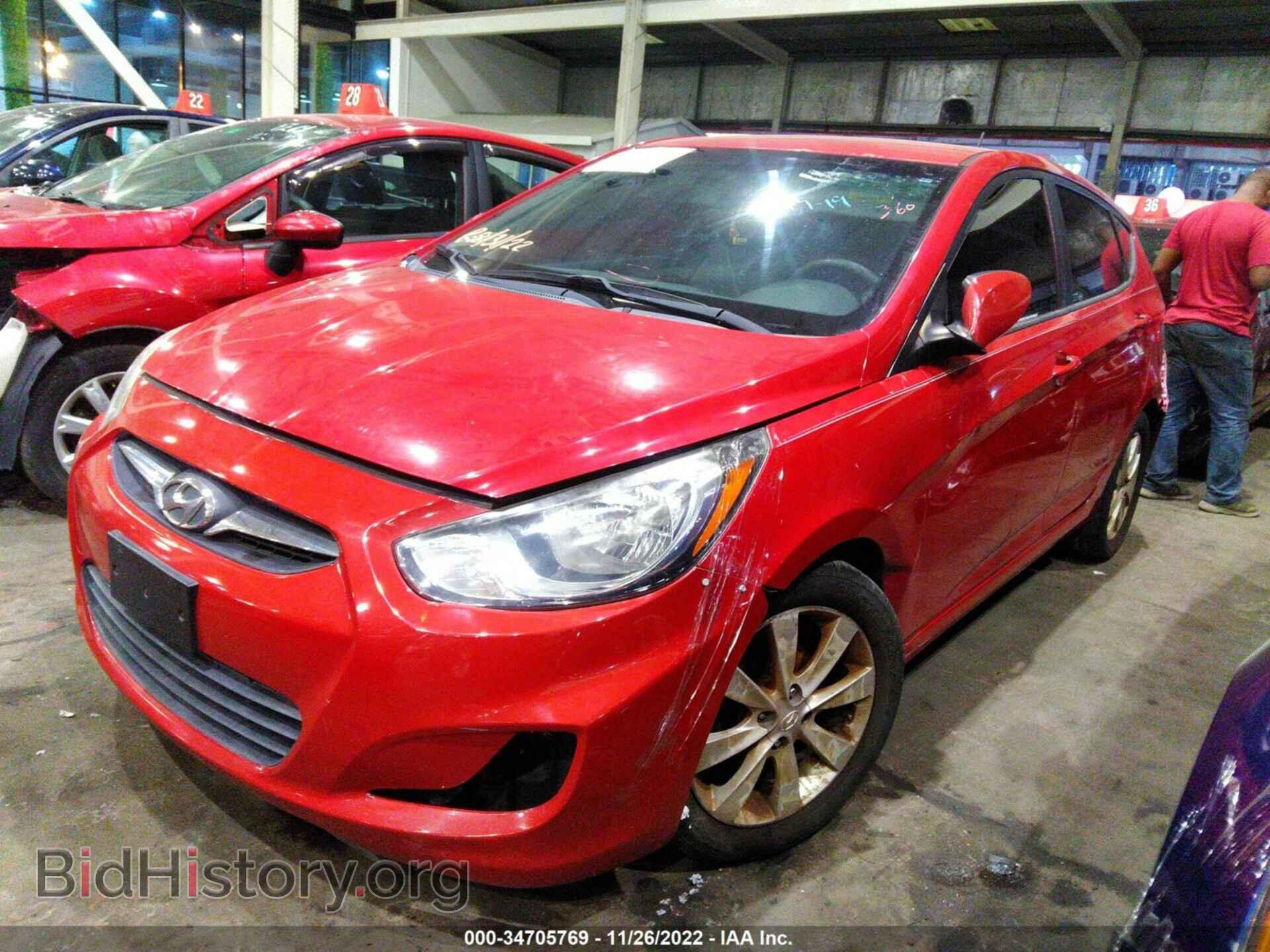 2012 HYUNDAI ACCENT - VIN: 00HCU5AE1CU018332 - Фото 2
