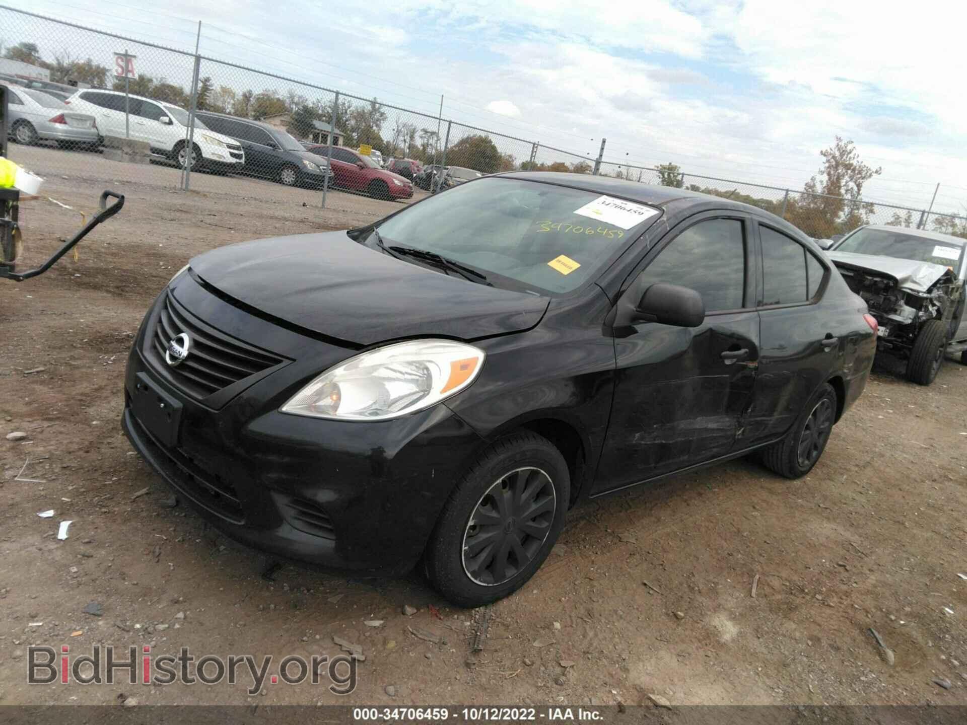 2013 NISSAN VERSA - VIN: 3N1CN7AP9DL894613 - Фото 2