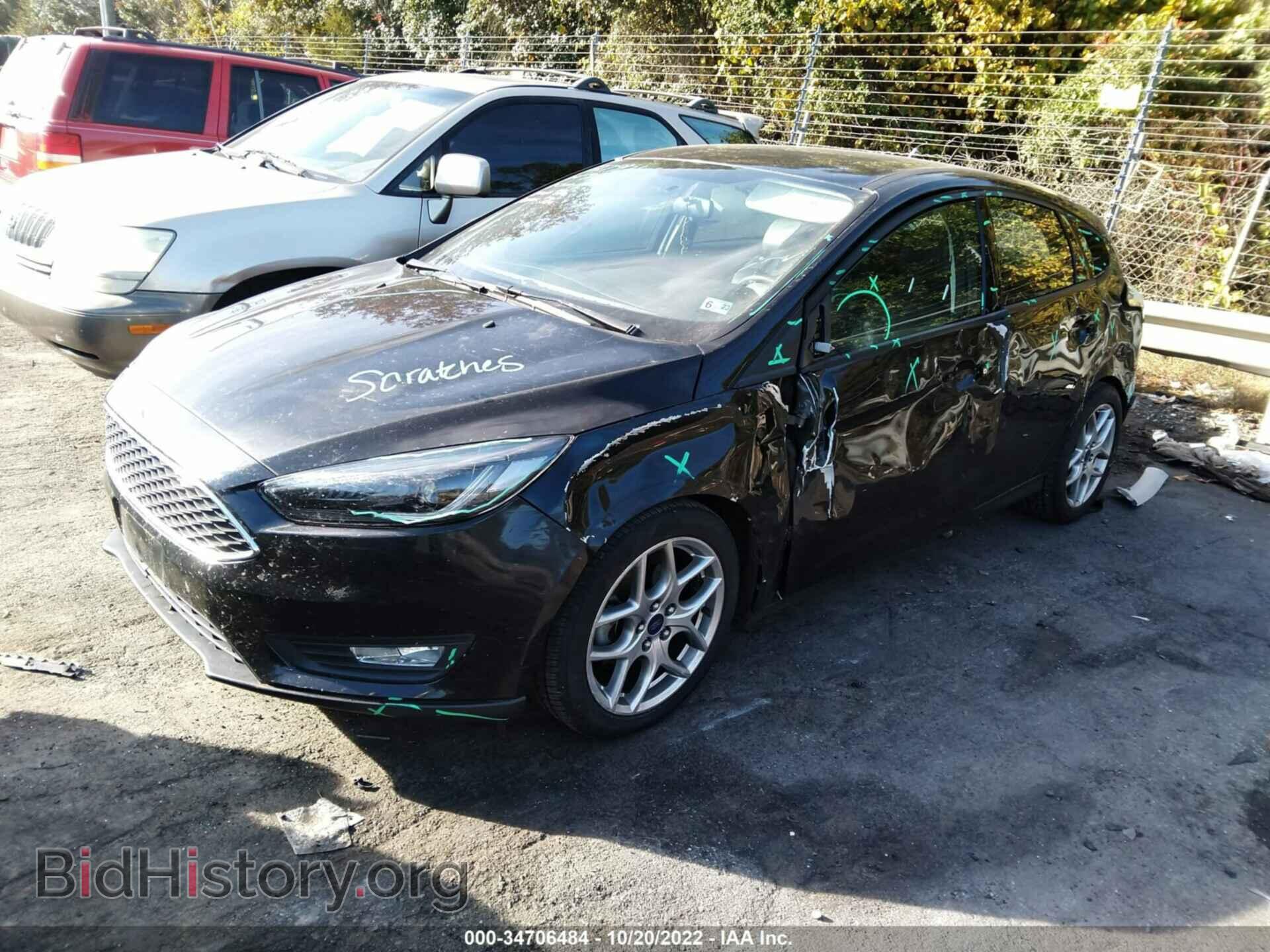 2015 FORD FOCUS - VIN: 1FADP3K21FL366611 - Фото 2