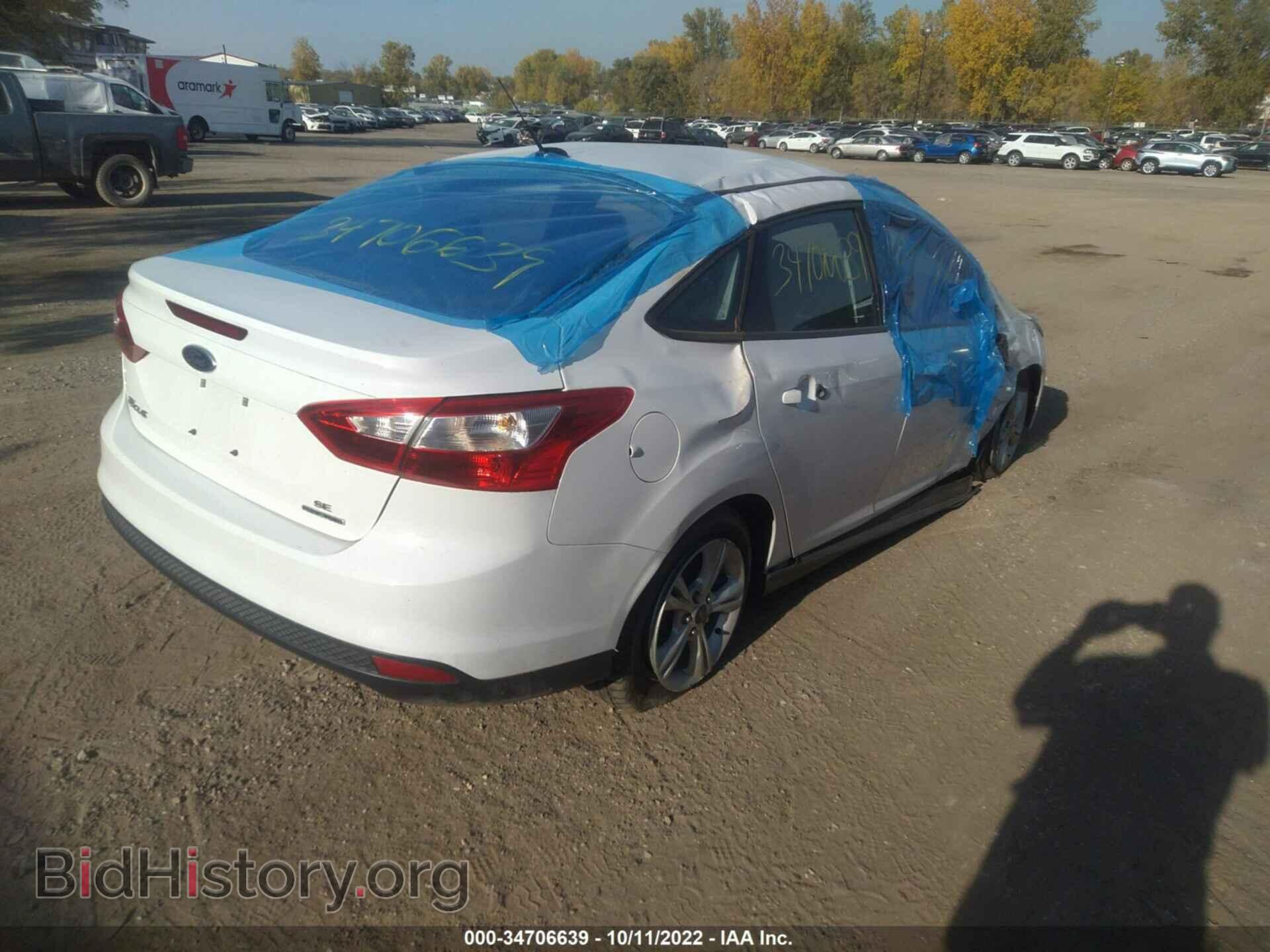 2014 FORD FOCUS - VIN: 1FADP3F2XEL413577 - Фото 4