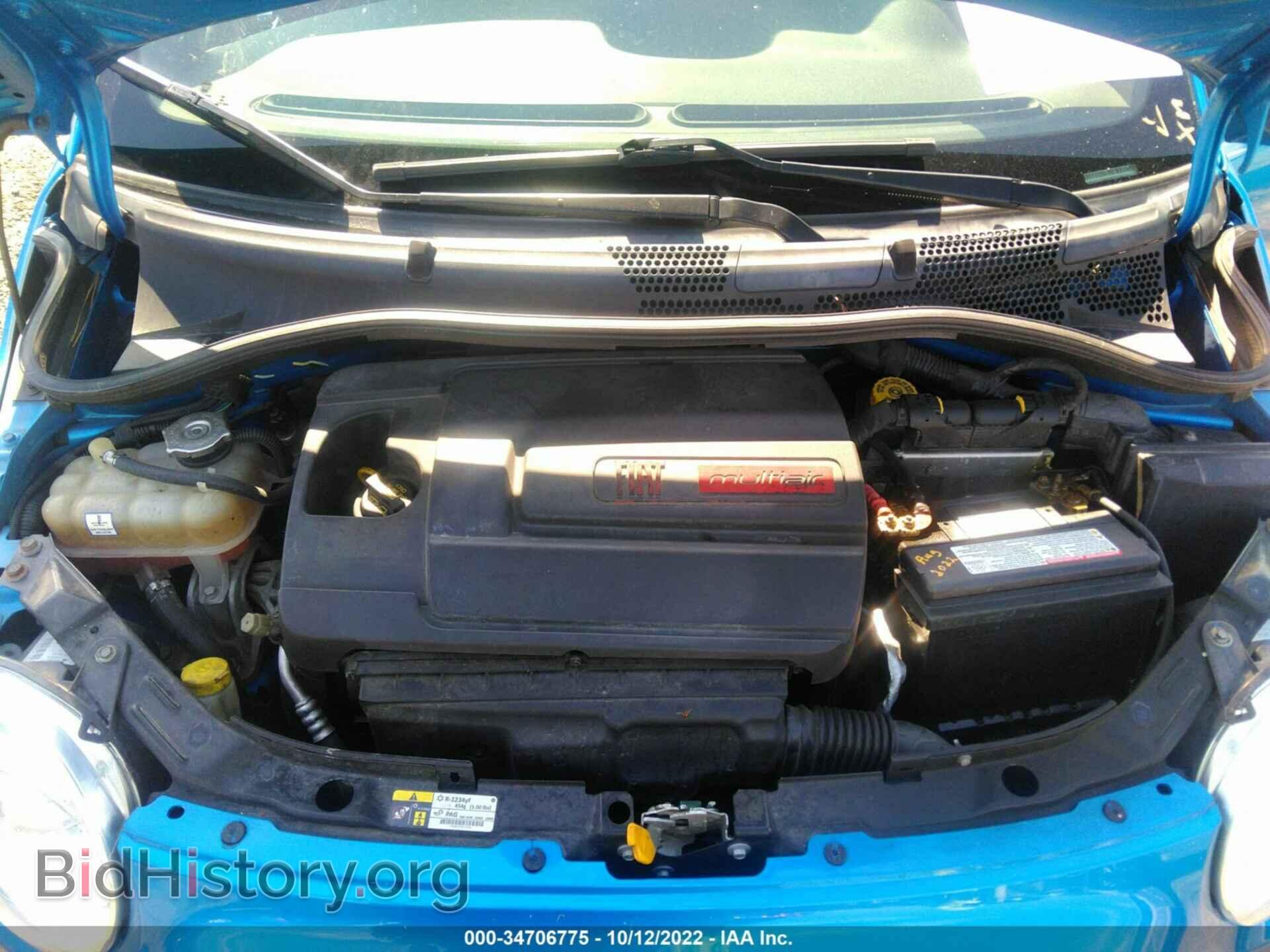 2015 FIAT 500 - VIN: 3C3CFFBR2FT716442 - Фото 10